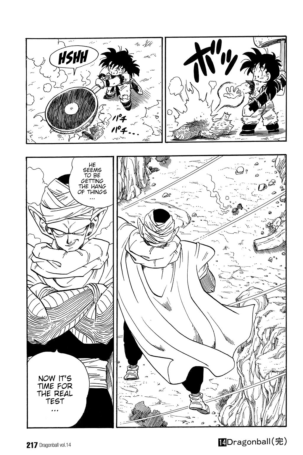 Dragon Ball Chapter 209 page 14 - Chapter 209: Goku and Gohan's Training Begins!!!