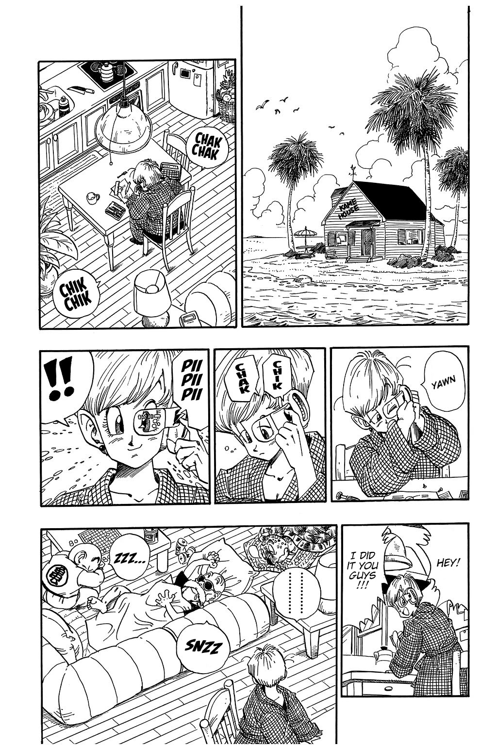Dragon Ball Chapter 209 page 2 - Chapter 209: Goku and Gohan's Training Begins!!!