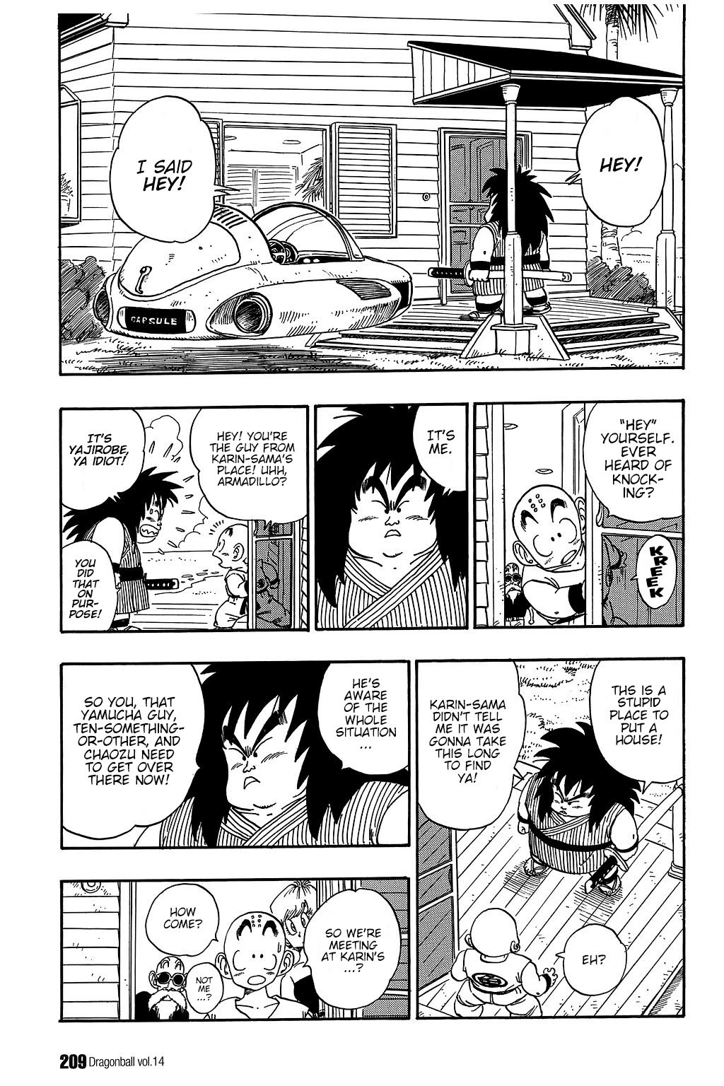 Dragon Ball Chapter 209 page 6 - Chapter 209: Goku and Gohan's Training Begins!!!