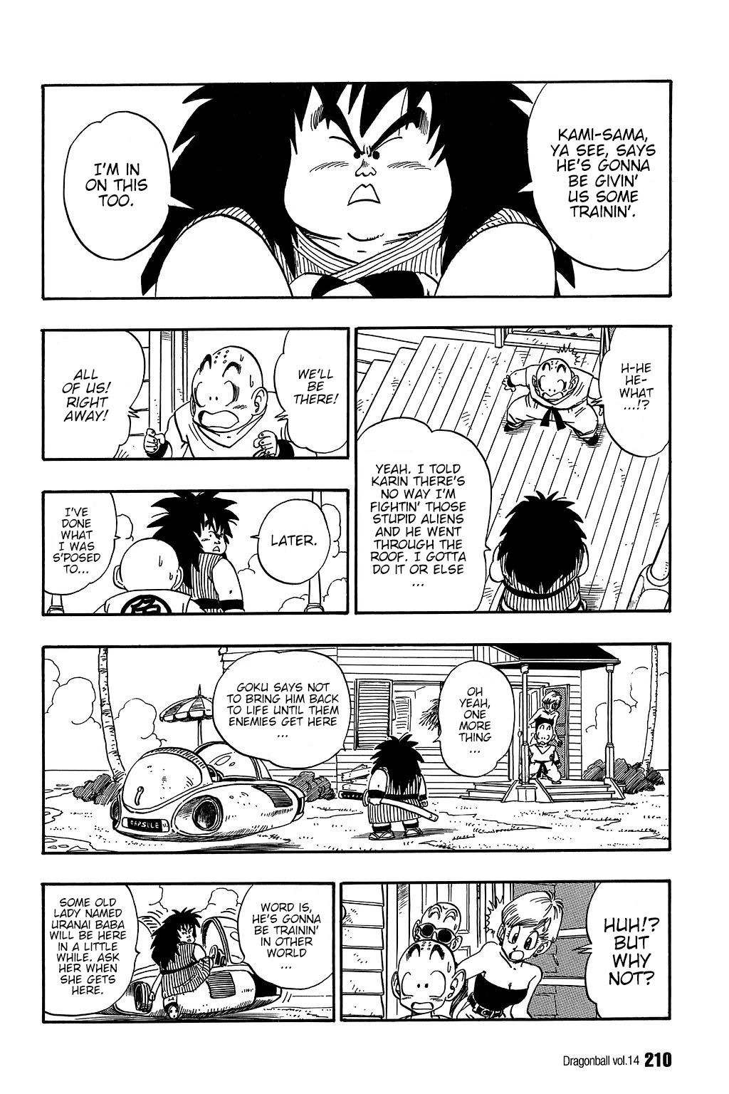 Dragon Ball Chapter 209 page 7 - Chapter 209: Goku and Gohan's Training Begins!!!