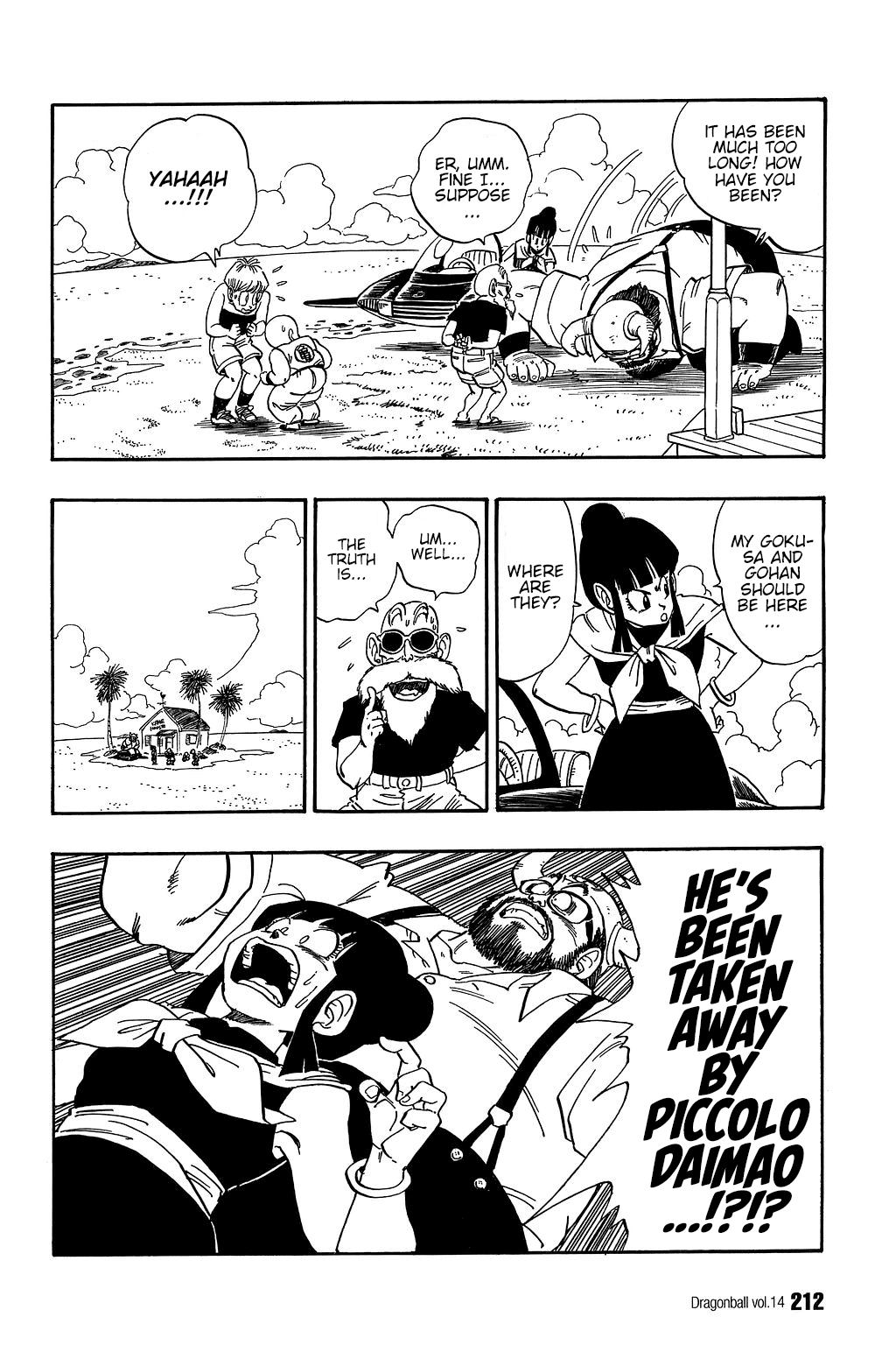 Dragon Ball Chapter 209 page 9 - Chapter 209: Goku and Gohan's Training Begins!!!