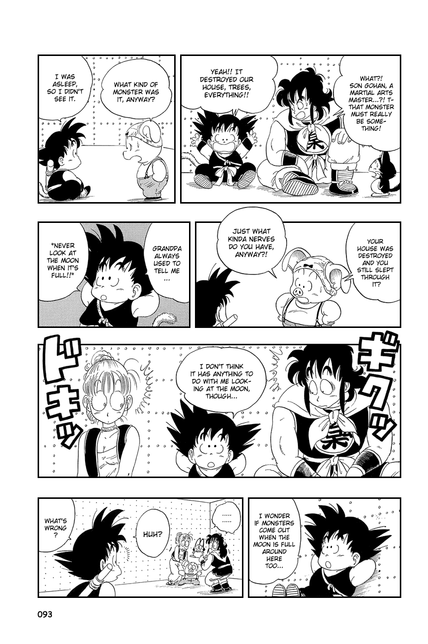 Dragon Ball Chapter 21 page 5 - Chapter 21: Full Moon