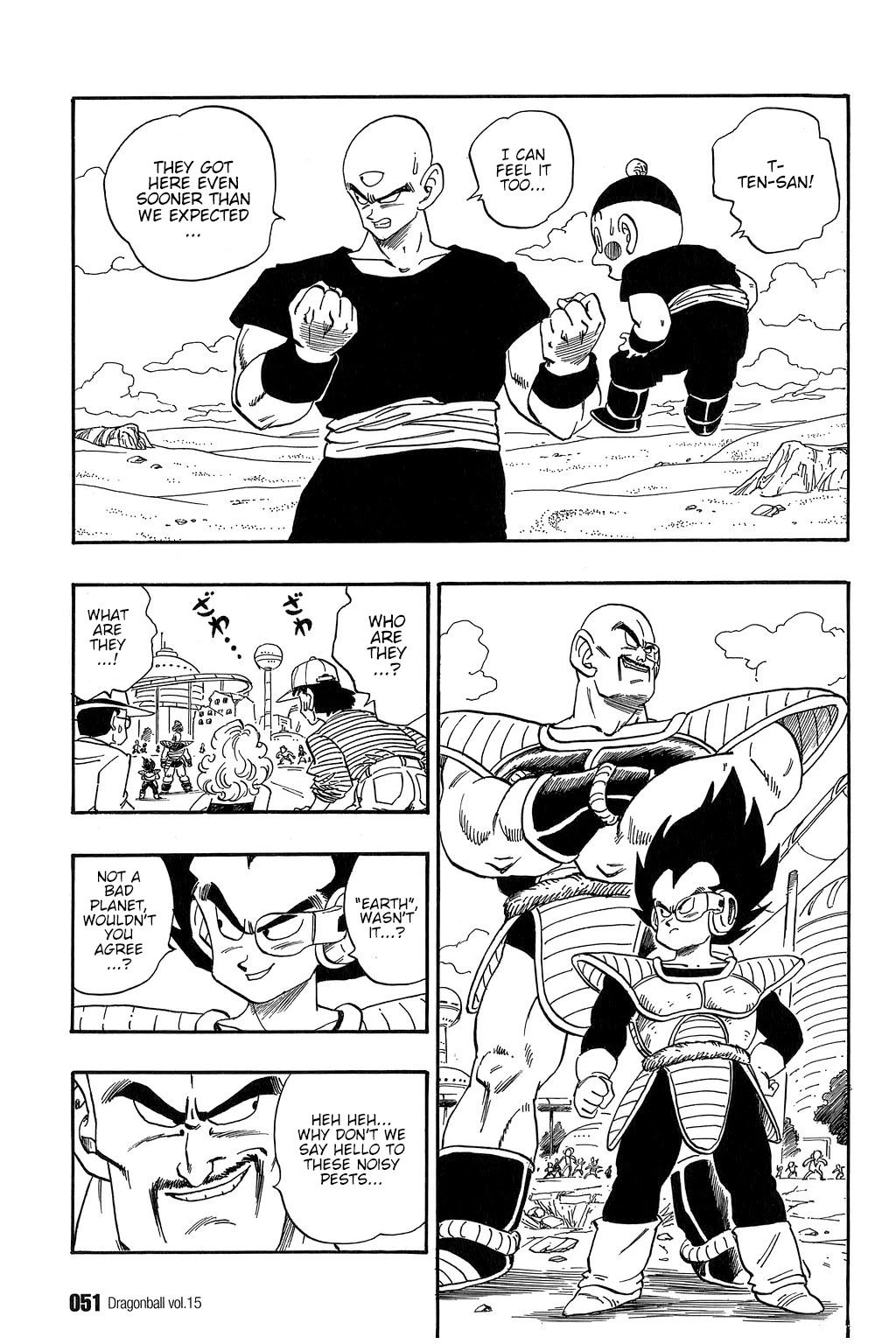 Dragon Ball Chapter 213 page 4 - Chapter 213: The Day of the Saiyans