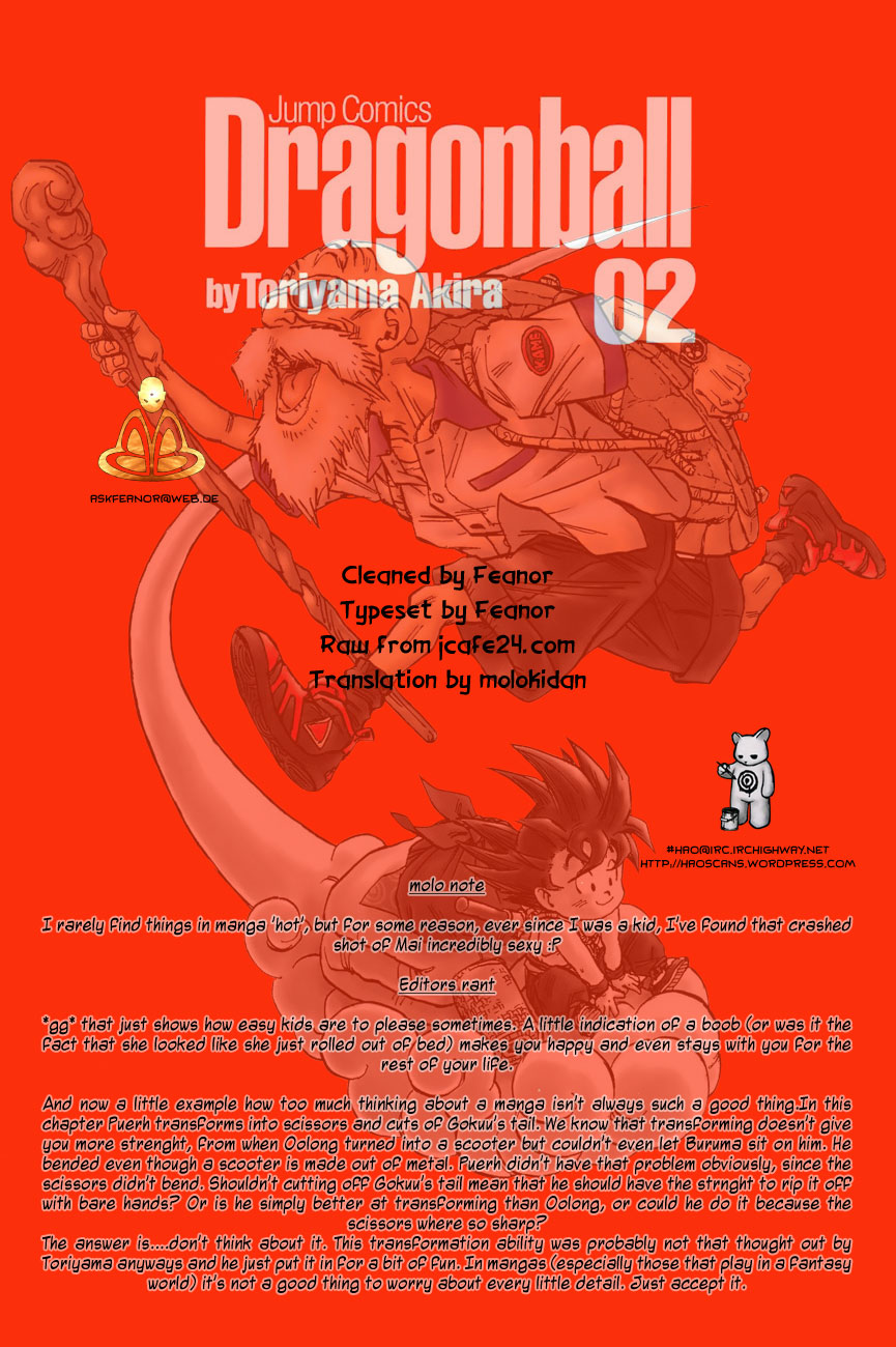 Dragon Ball Chapter 22 page 1 - Chapter 22: The End of the Tale