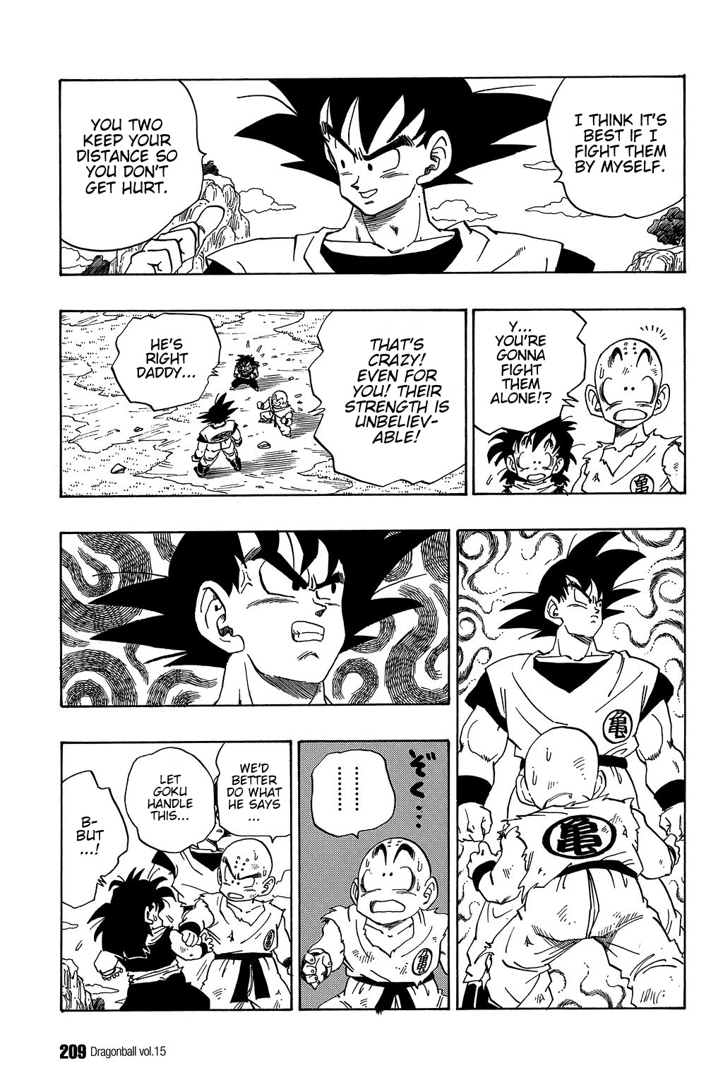 Dragon Ball Chapter 224 page 8 - Chapter 224: The Quiet Wrath of Son Goku