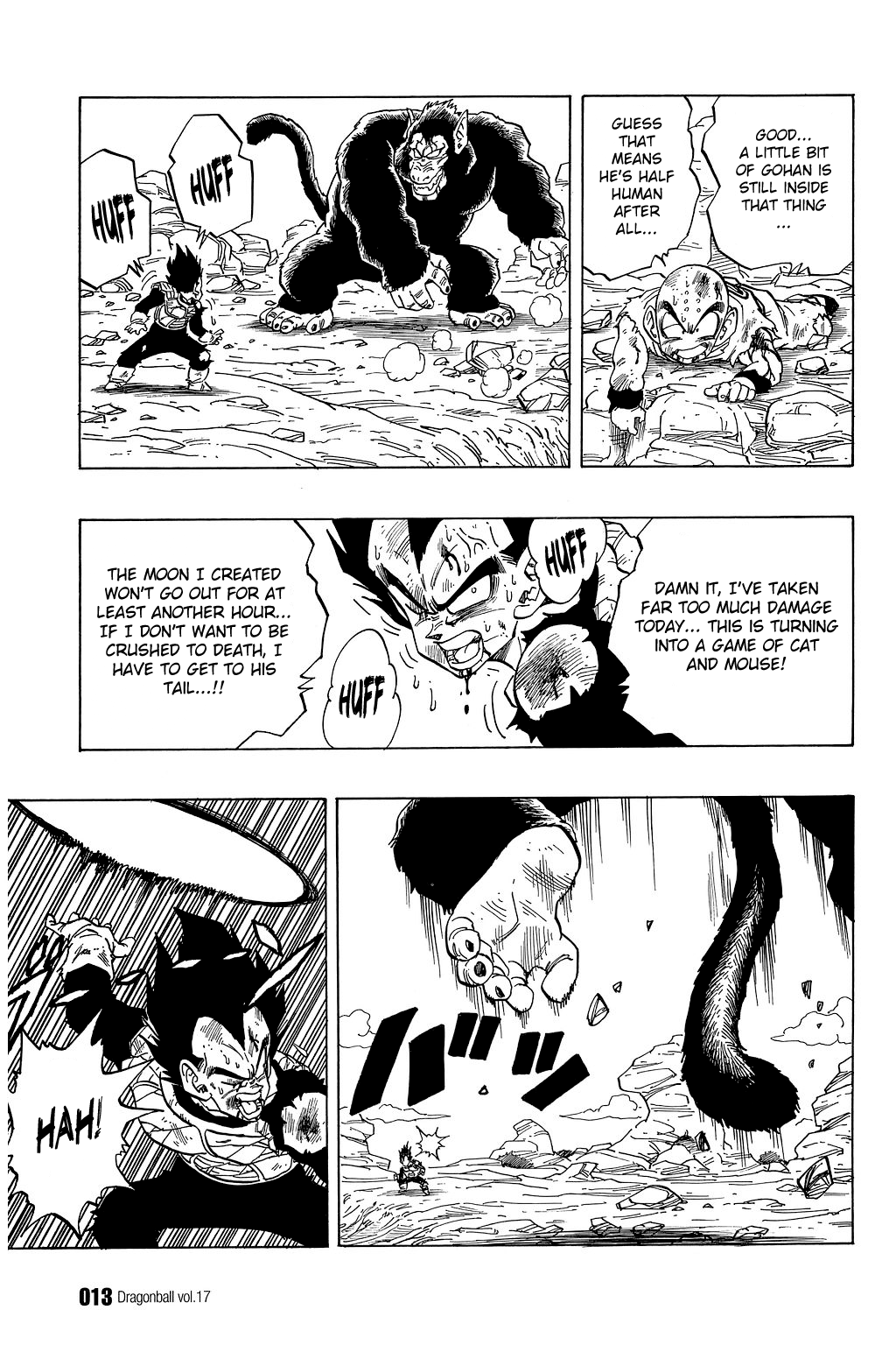 Dragon Ball Chapter 240 page 13 - Chapter 240: Monkey in the Moon