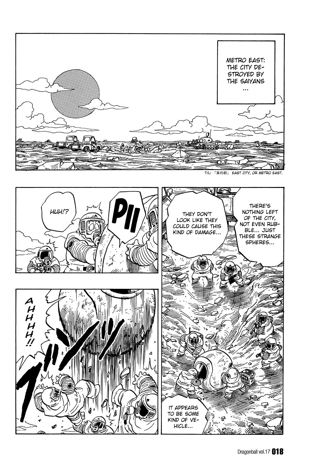Dragon Ball Chapter 240 page 18 - Chapter 240: Monkey in the Moon