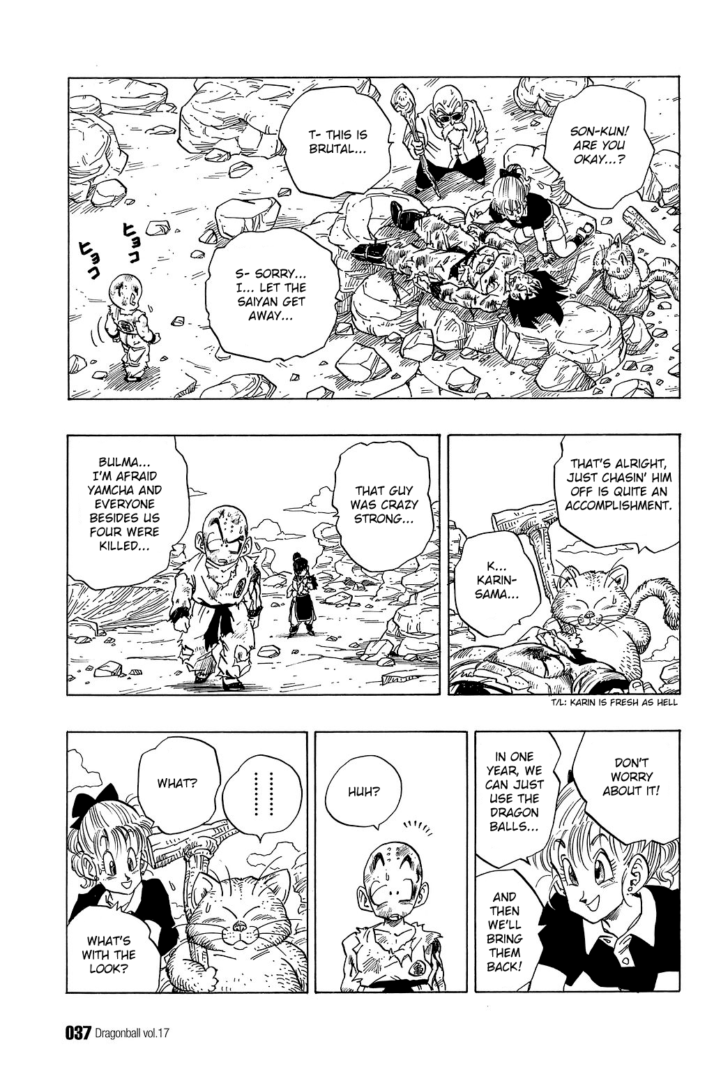 Dragon Ball Chapter 242 page 4 - Chapter 242: The Bittersweet End