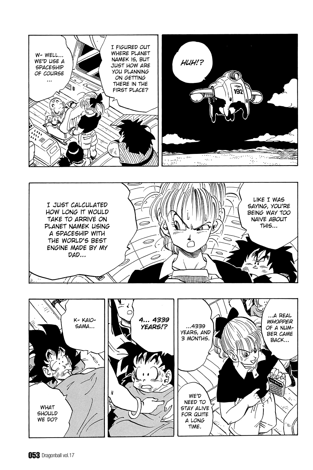 Dragon Ball Chapter 243 page 6 - Chapter 243: Destination Namek
