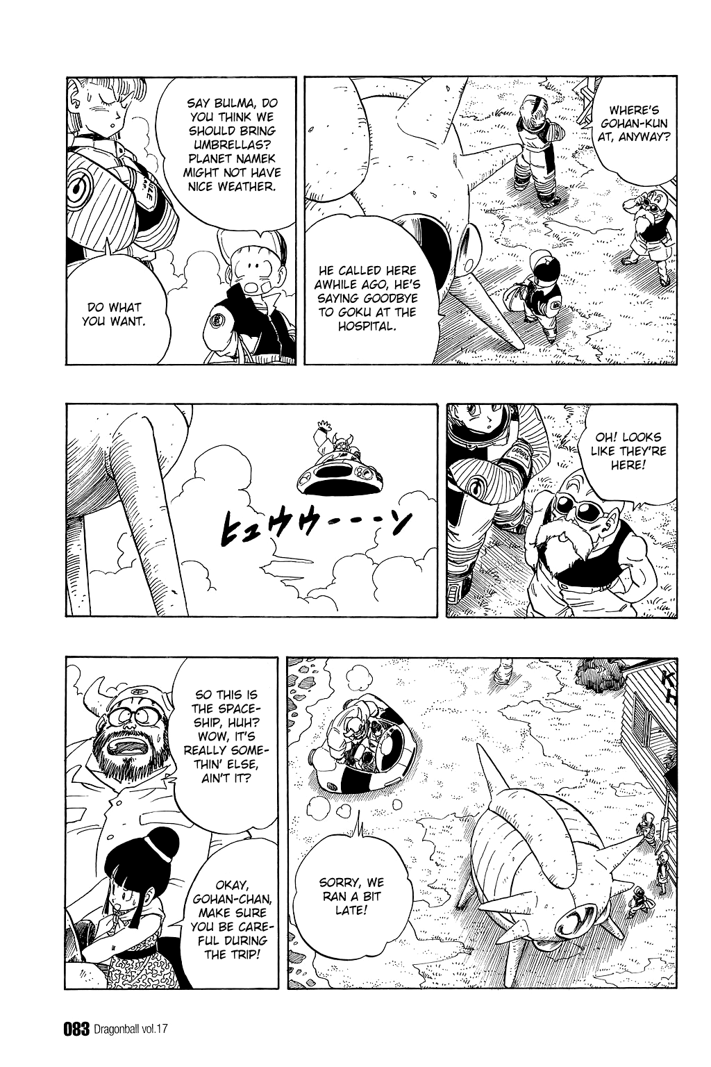 Dragon Ball Chapter 245 page 8 - Chapter 245: 3... 2... 1... Lift Off!
