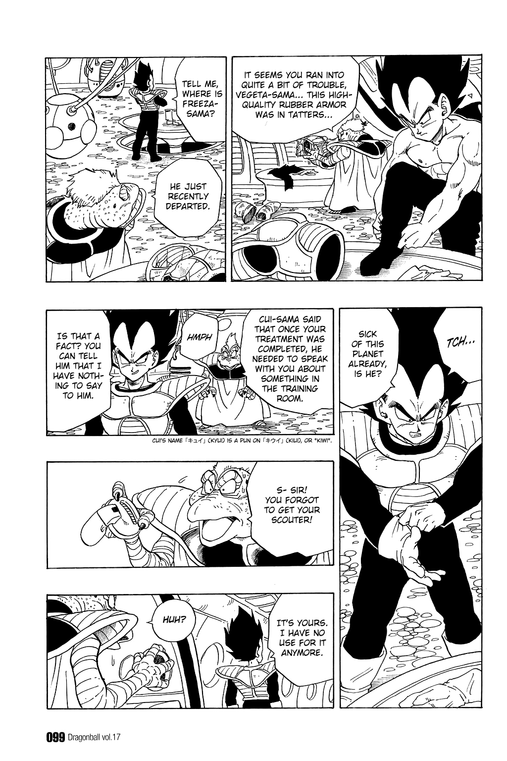 Dragon Ball Chapter 246 page 10 - Chapter 246: The Return of Vegeta