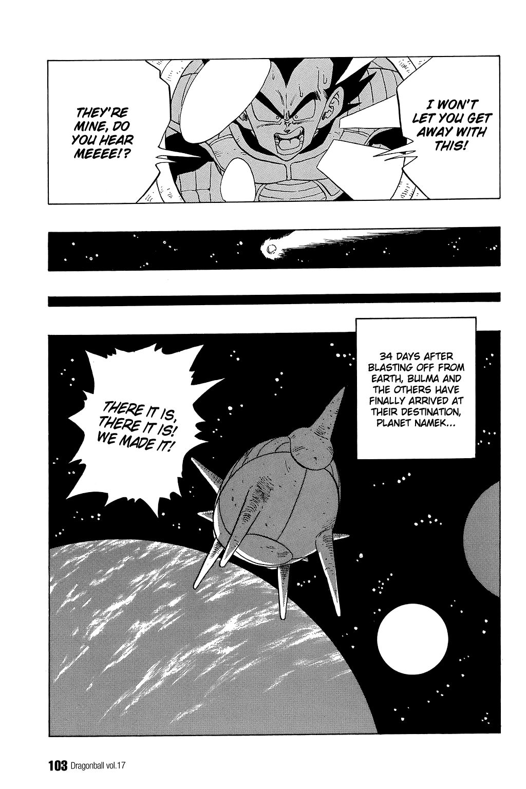 Dragon Ball Chapter 246 page 14 - Chapter 246: The Return of Vegeta