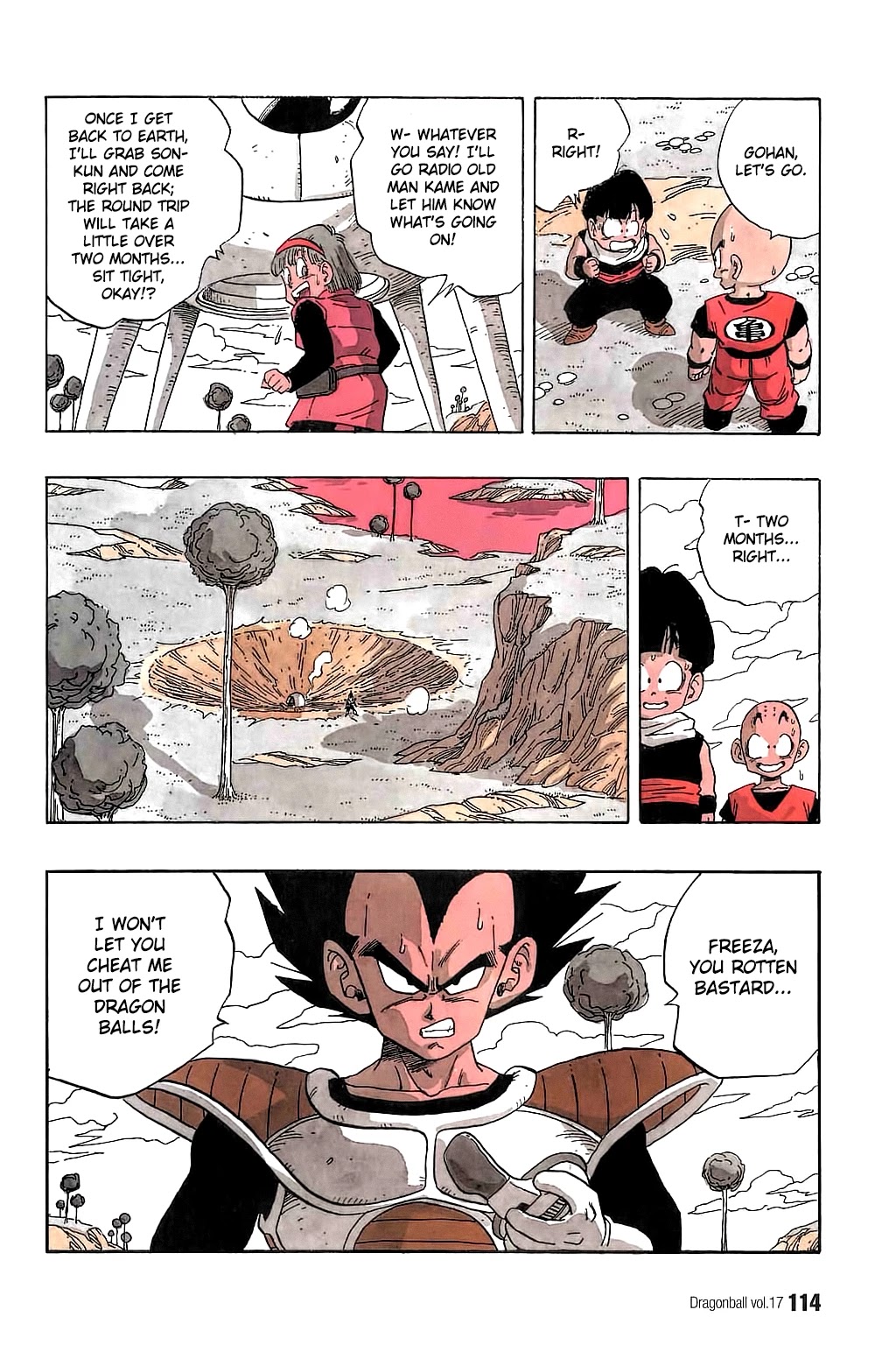 Dragon Ball Chapter 247 page 10 - Chapter 247: Planet Namek, Cold and Dark