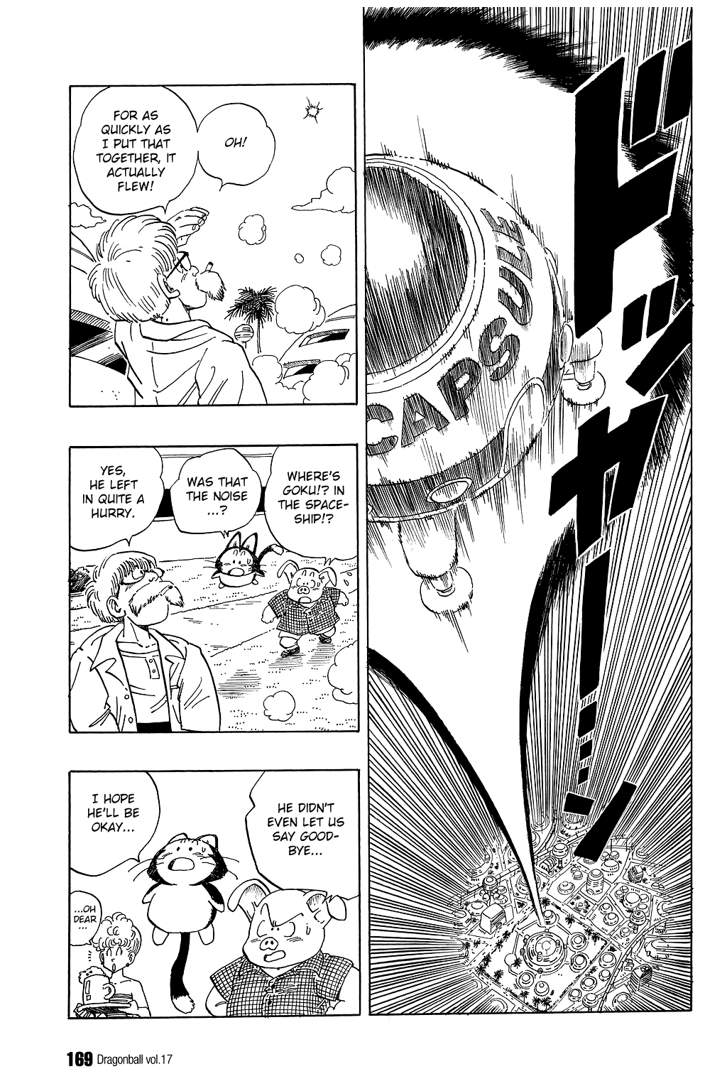 Dragon Ball Chapter 251 page 8 - Chapter 251: Son Goku's Spaceship