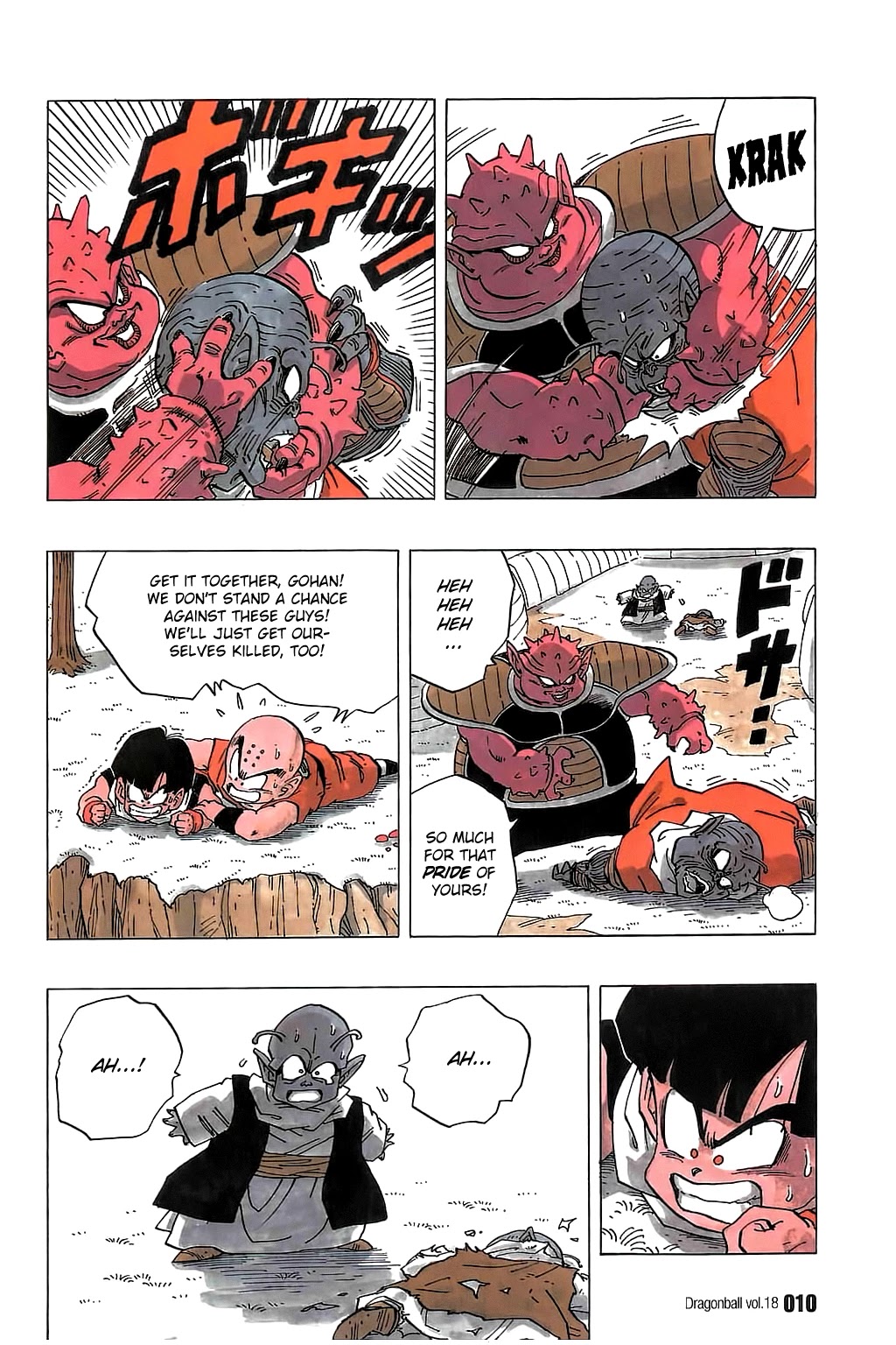 Dragon Ball Chapter 255 page 10 - Chapter 255: Son Gohan Snaps!