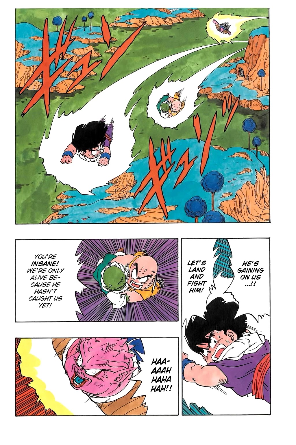 Dragon Ball Chapter 256 page 1 - Chapter 256: Death in Flight