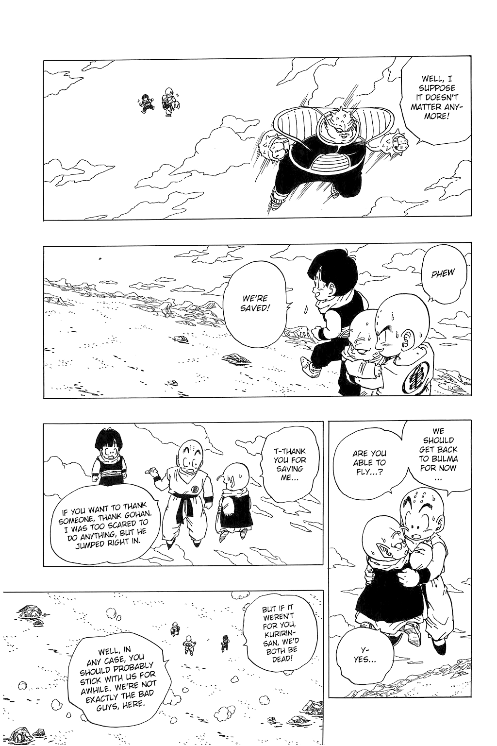 Dragon Ball Chapter 256 page 12 - Chapter 256: Death in Flight