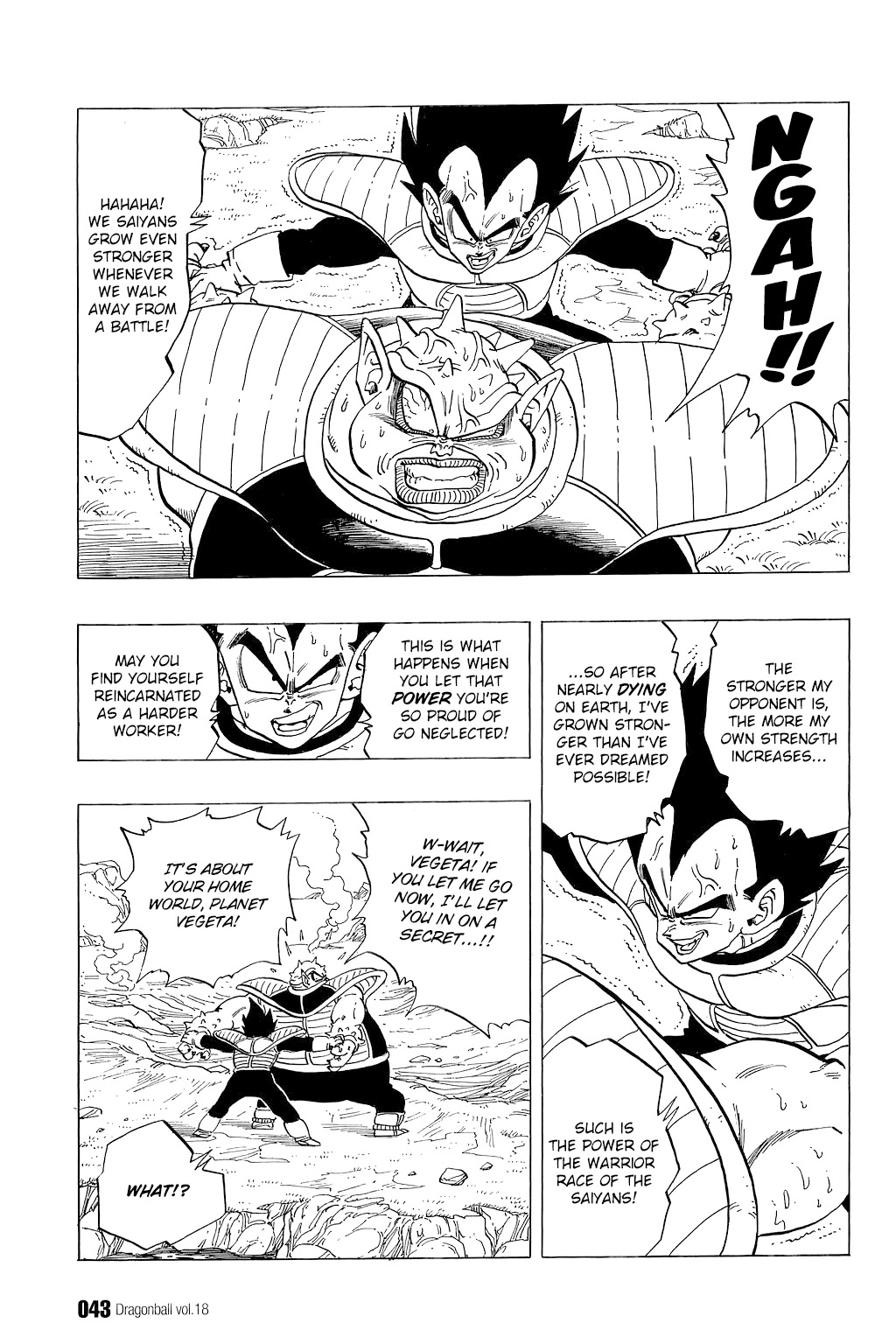 Dragon Ball Chapter 257 page 10 - Chapter 257: Vegeta vs. Dodoria