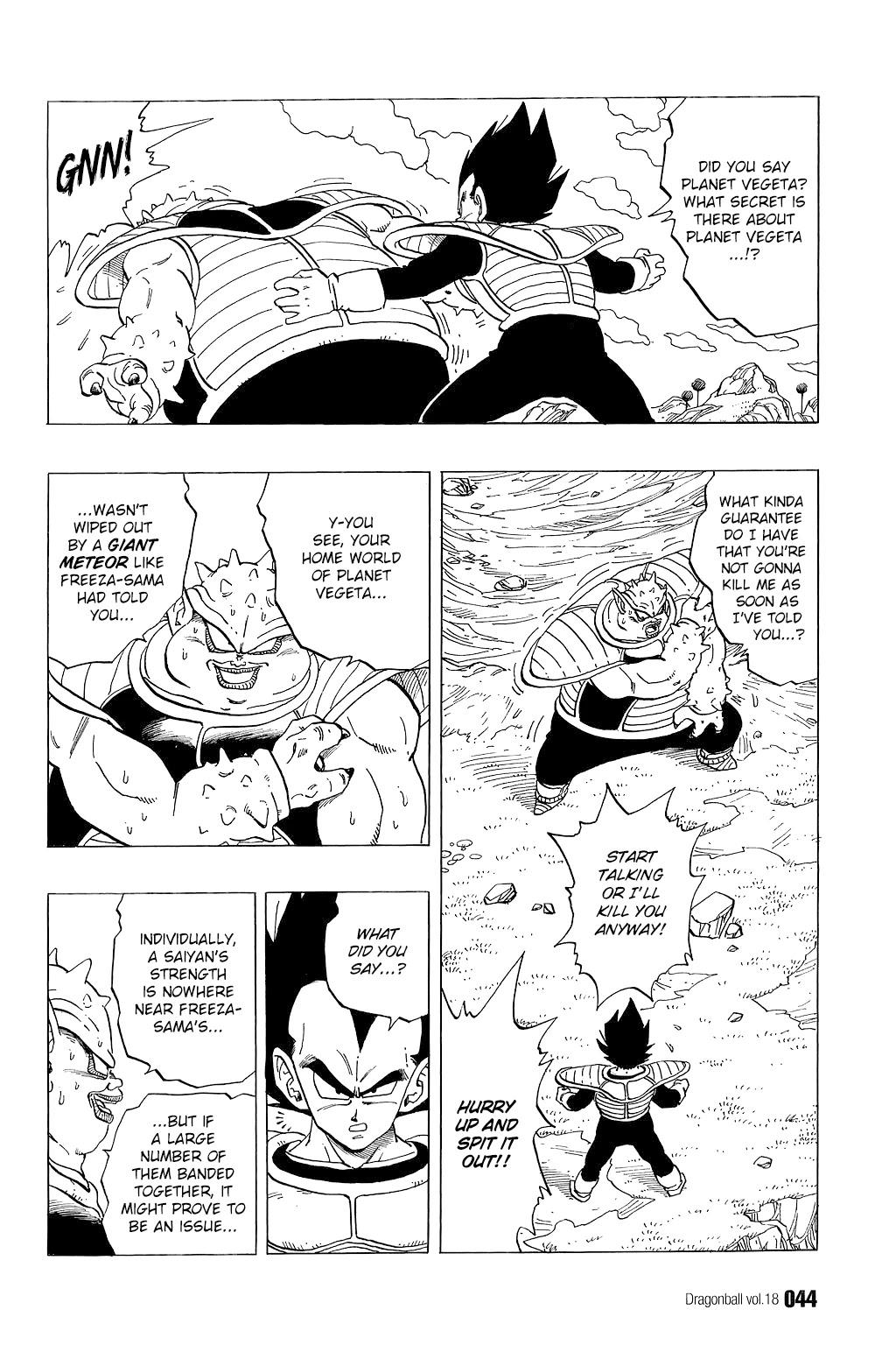 Dragon Ball Chapter 257 page 11 - Chapter 257: Vegeta vs. Dodoria