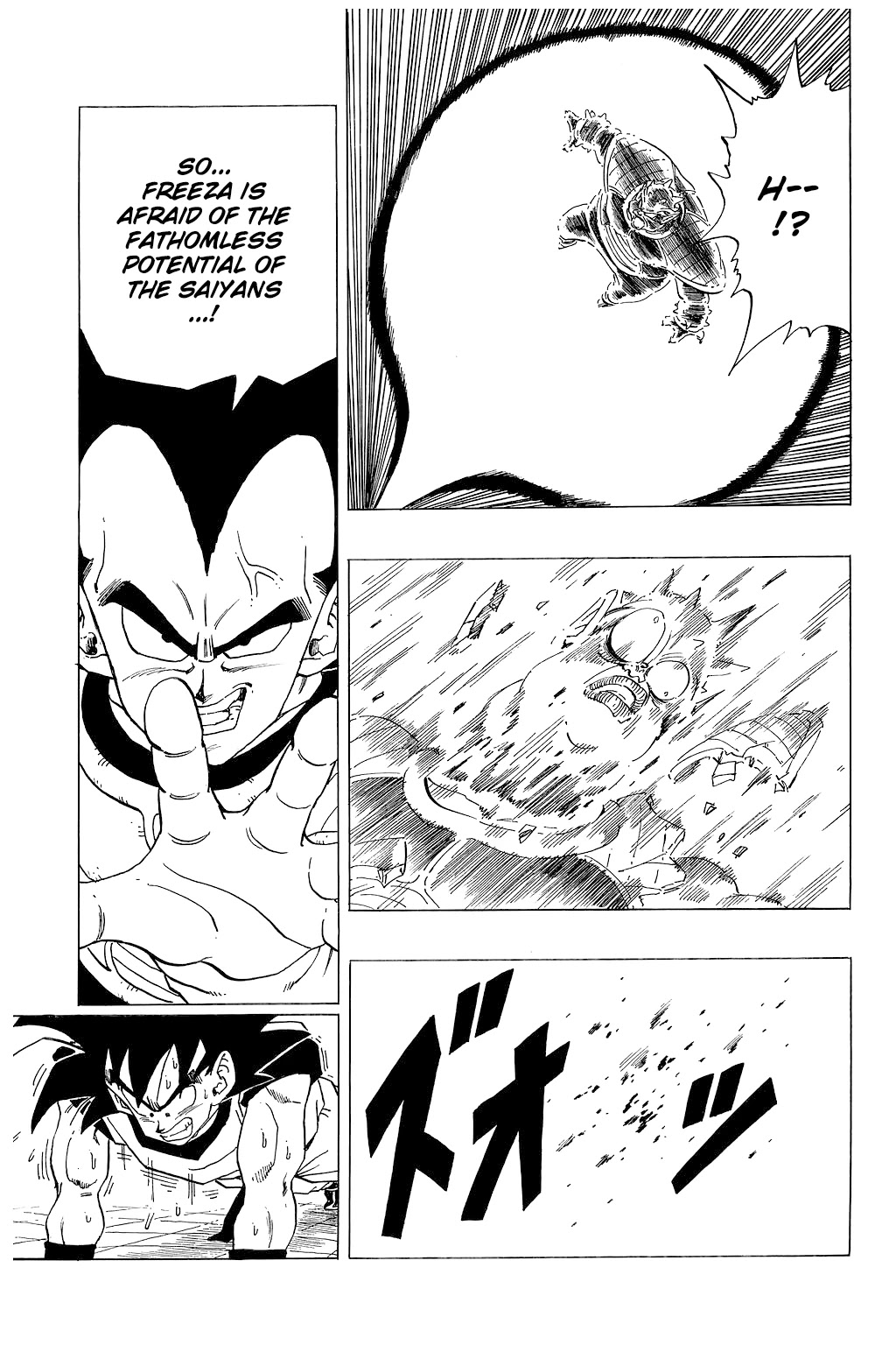 Dragon Ball Chapter 257 page 14 - Chapter 257: Vegeta vs. Dodoria