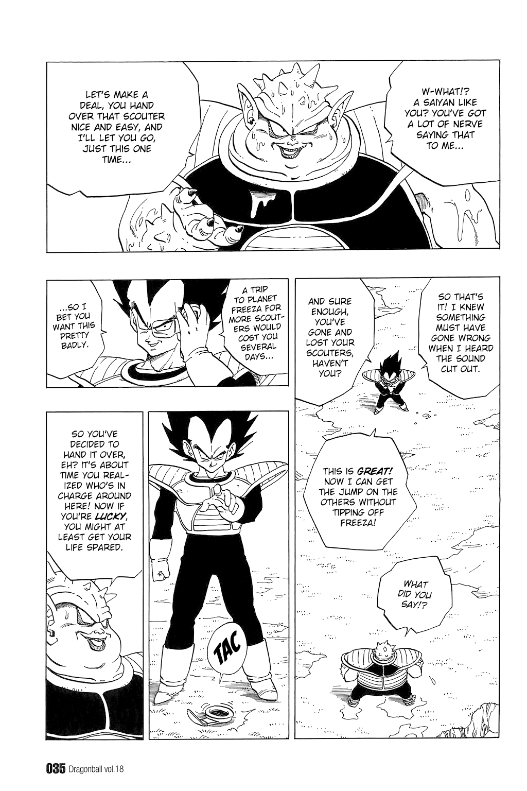 Dragon Ball Chapter 257 page 2 - Chapter 257: Vegeta vs. Dodoria