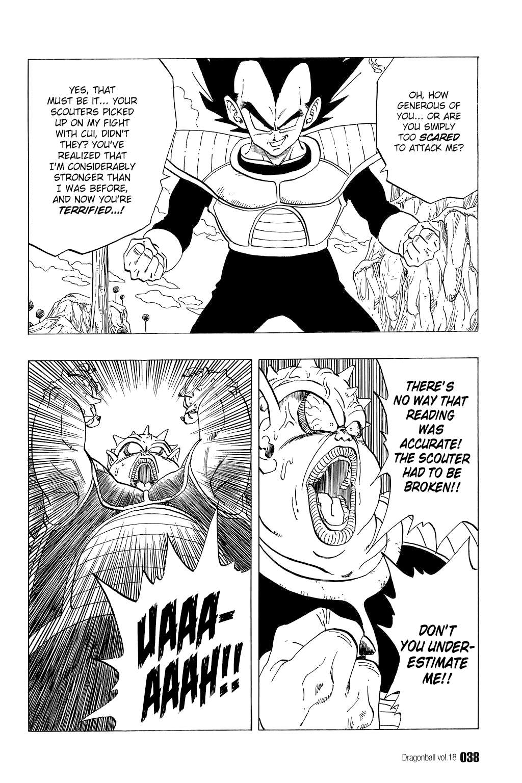 Dragon Ball Chapter 257 page 5 - Chapter 257: Vegeta vs. Dodoria