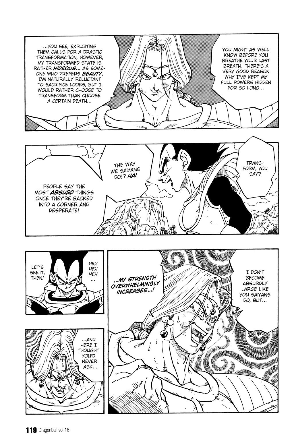 Dragon Ball Chapter 263 page 2 - Chapter 263: Zarbon's True Power