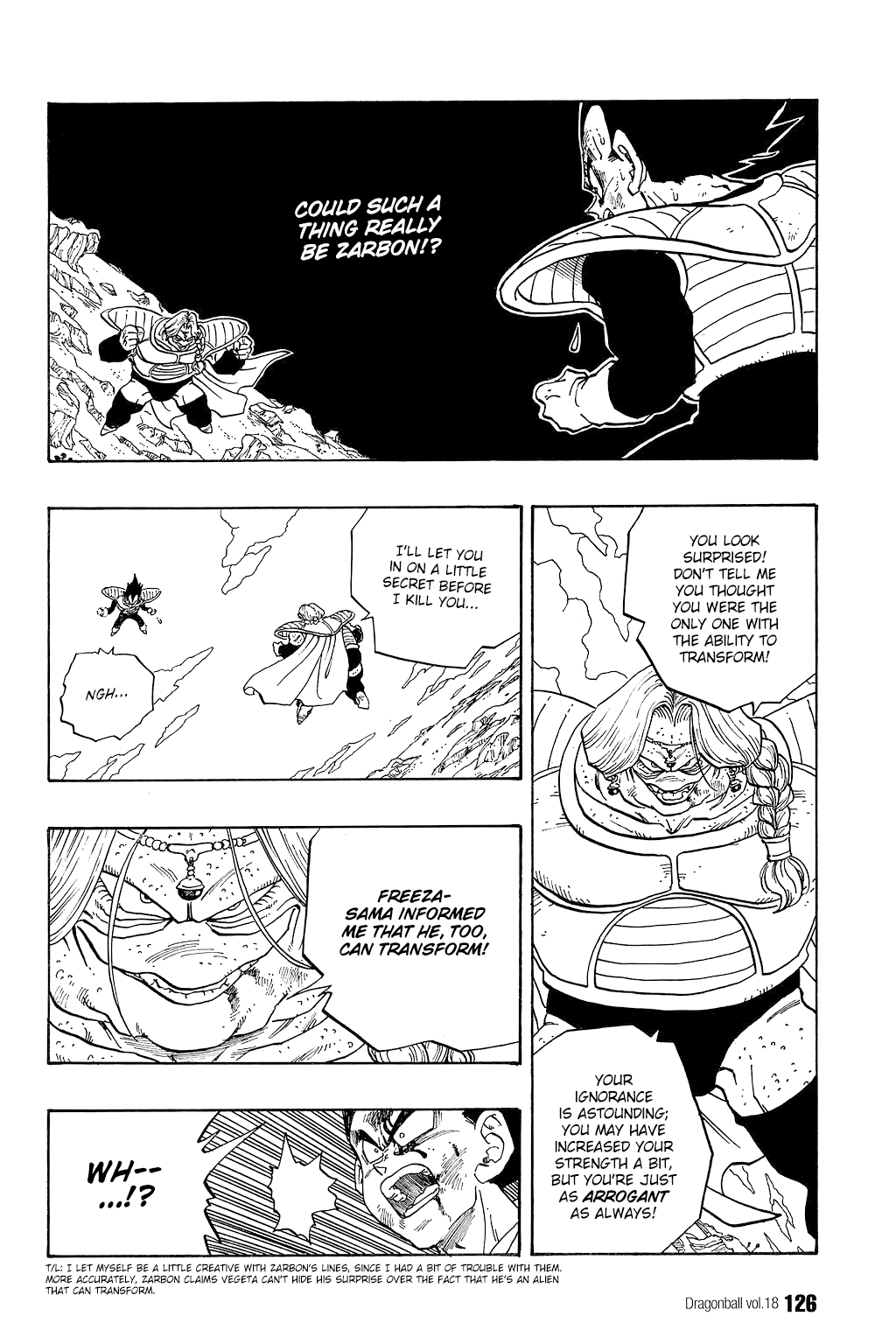 Dragon Ball Chapter 263 page 9 - Chapter 263: Zarbon's True Power