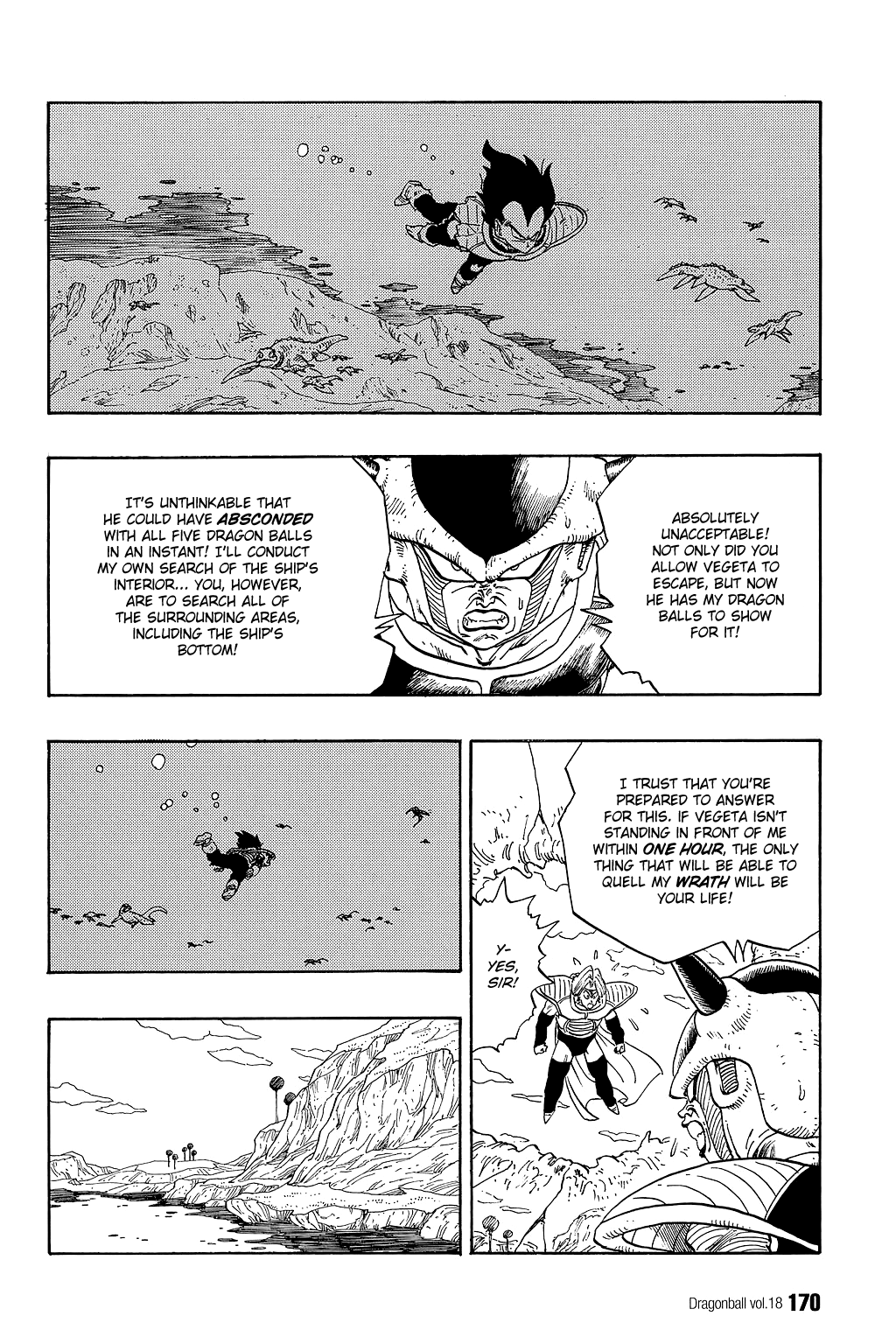 Dragon Ball Chapter 266 page 11 - Chapter 266: Vegeta's Laughter, Freeza's Rage
