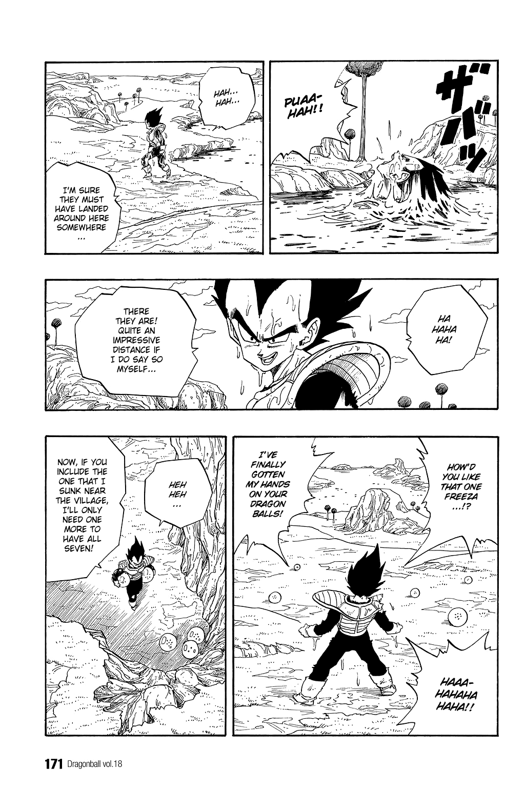 Dragon Ball Chapter 266 page 12 - Chapter 266: Vegeta's Laughter, Freeza's Rage