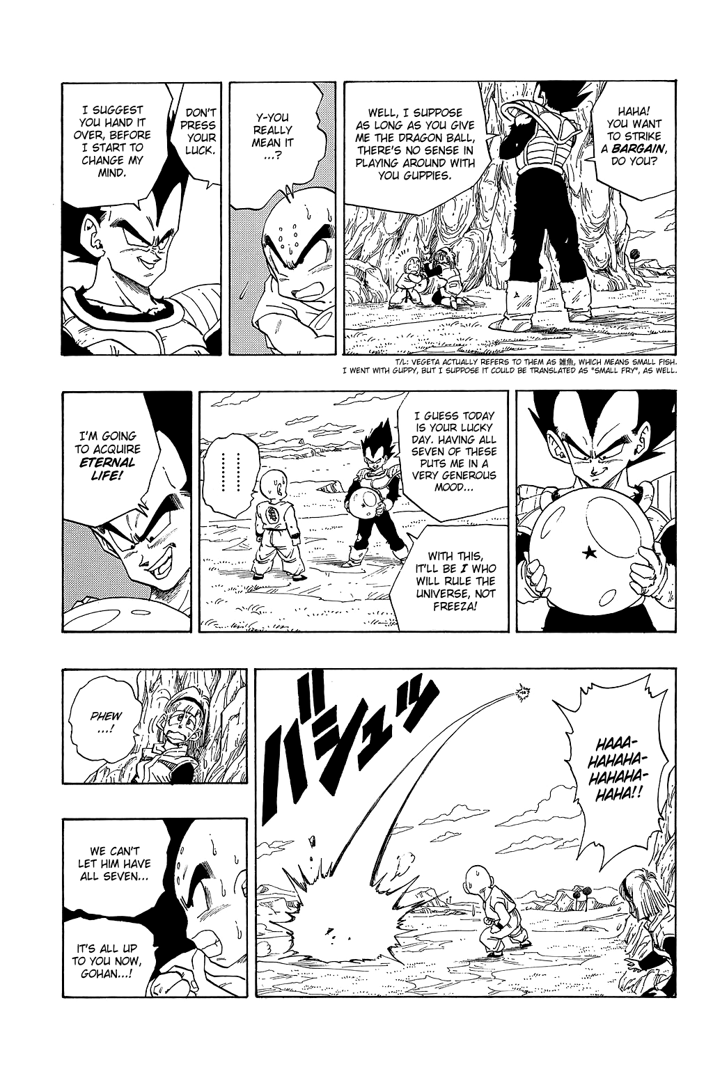 Dragon Ball Chapter 268 page 14 - Chapter 268: Vegeta in Overdrive!