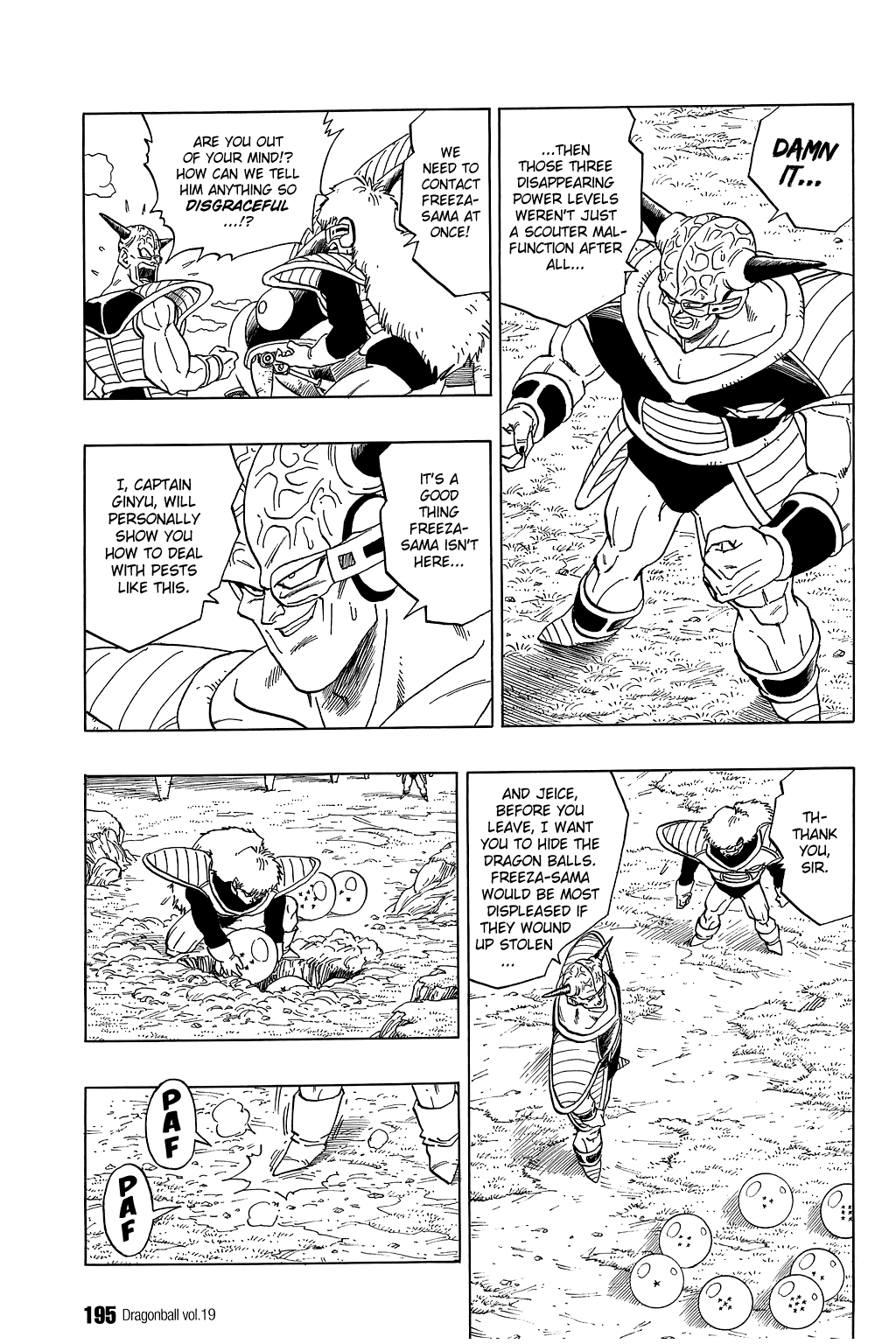 Dragon Ball Chapter 283 page 4 - Chapter 283: Ginyu Steps In