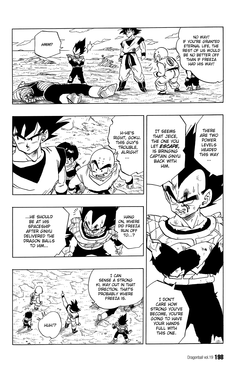 Dragon Ball Chapter 283 page 7 - Chapter 283: Ginyu Steps In