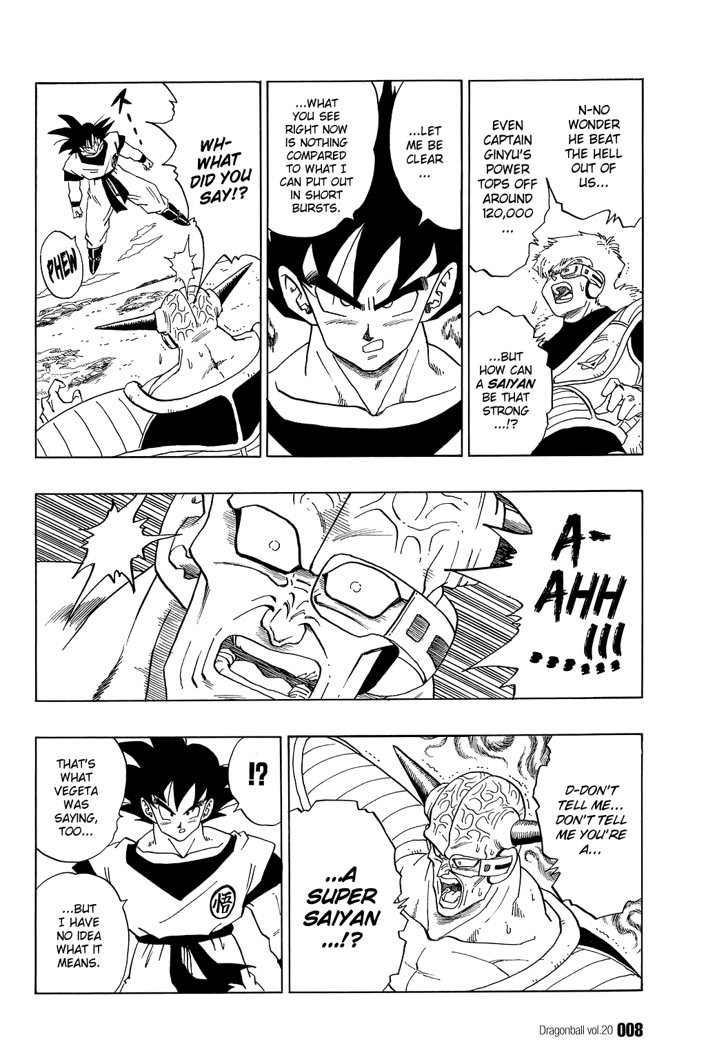 Dragon Ball Chapter 285 page 8 - Chapter 285: The Last Three Namekians