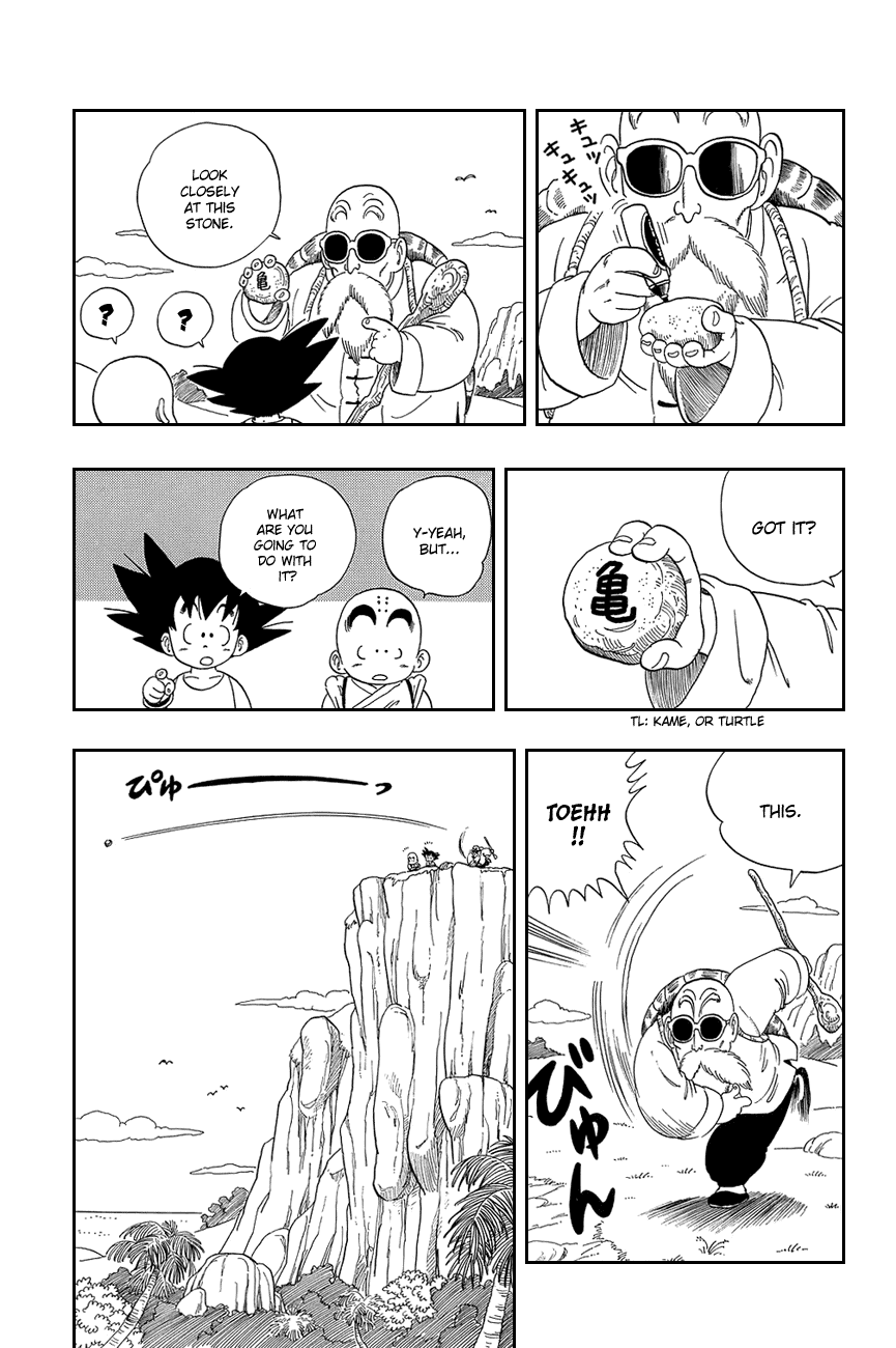 Dragon Ball Chapter 29 page 3 - Chapter 29: Bad Day at Turtle Rock