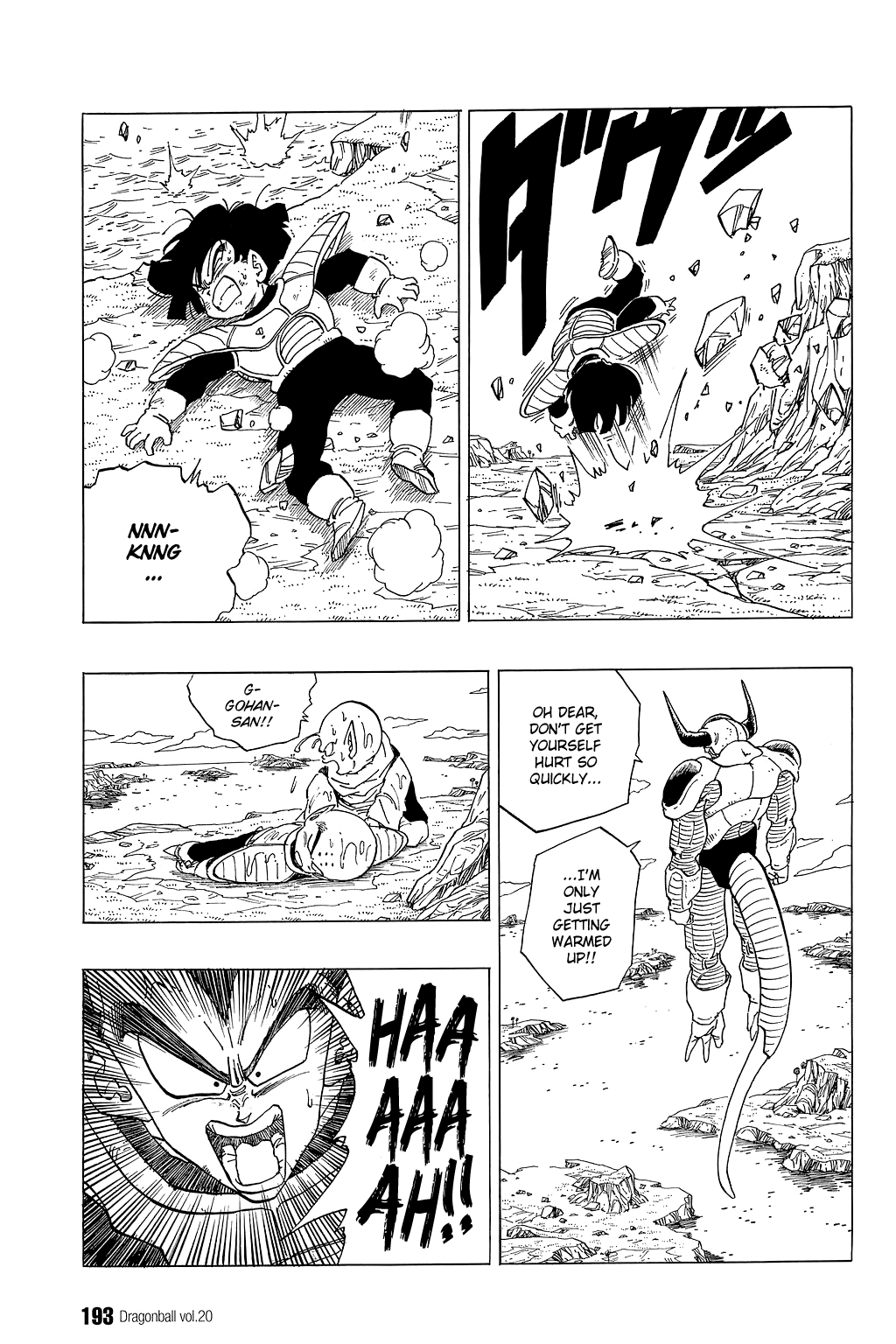 Dragon Ball Chapter 298 page 4 - Chapter 298: Freeza vs. Gohan, Part 2