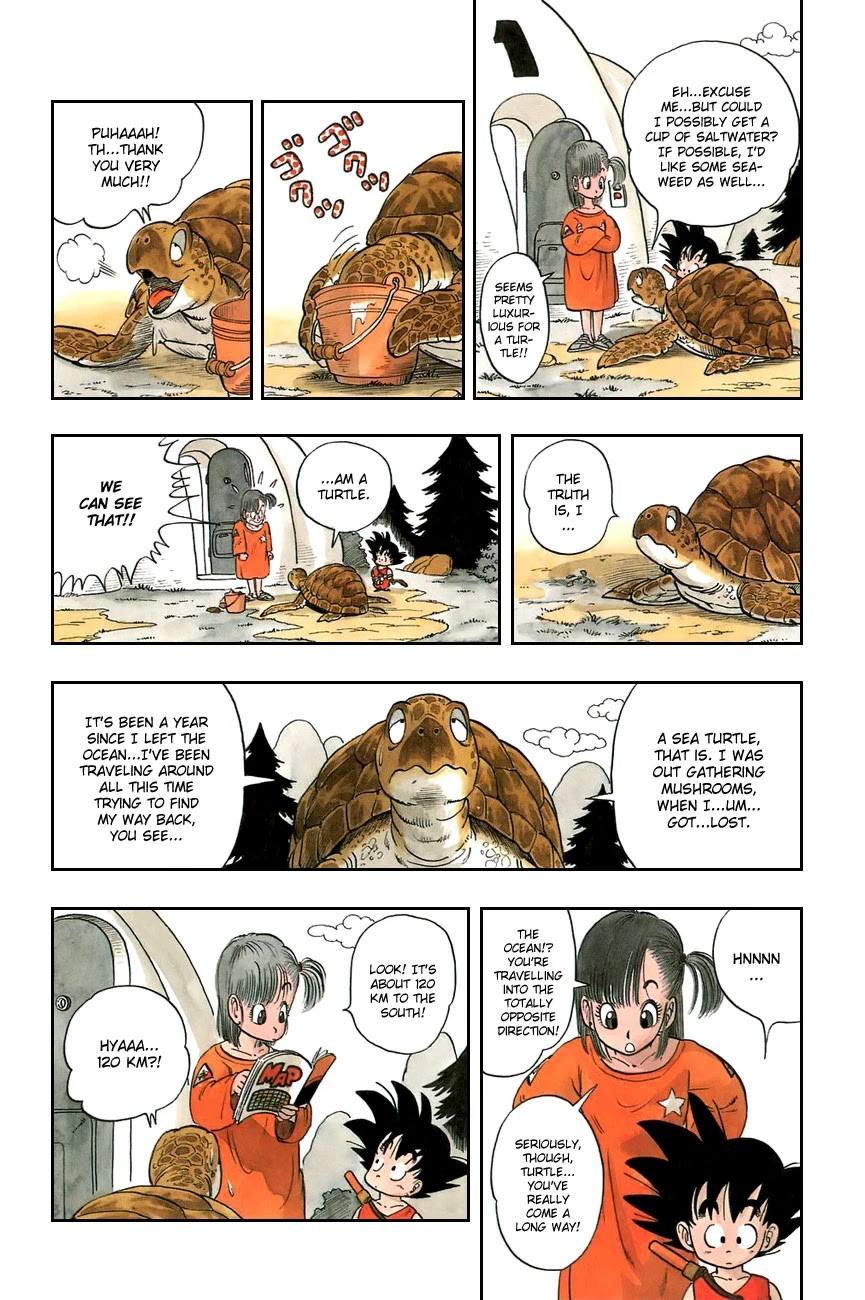 Dragon Ball Chapter 3 page 6 - Chapter 3: Sea Monkeys