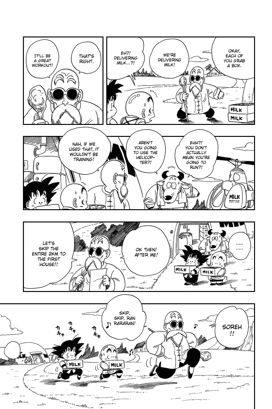 Dragon Ball Chapter 30 page 14 - Chapter 30: Milk Run