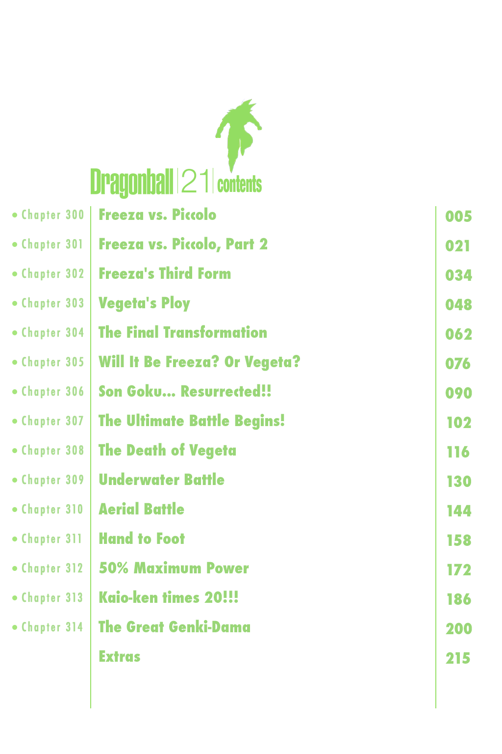 Dragon Ball Chapter 300 page 4 - Chapter 300: Freeza vs. Piccolo