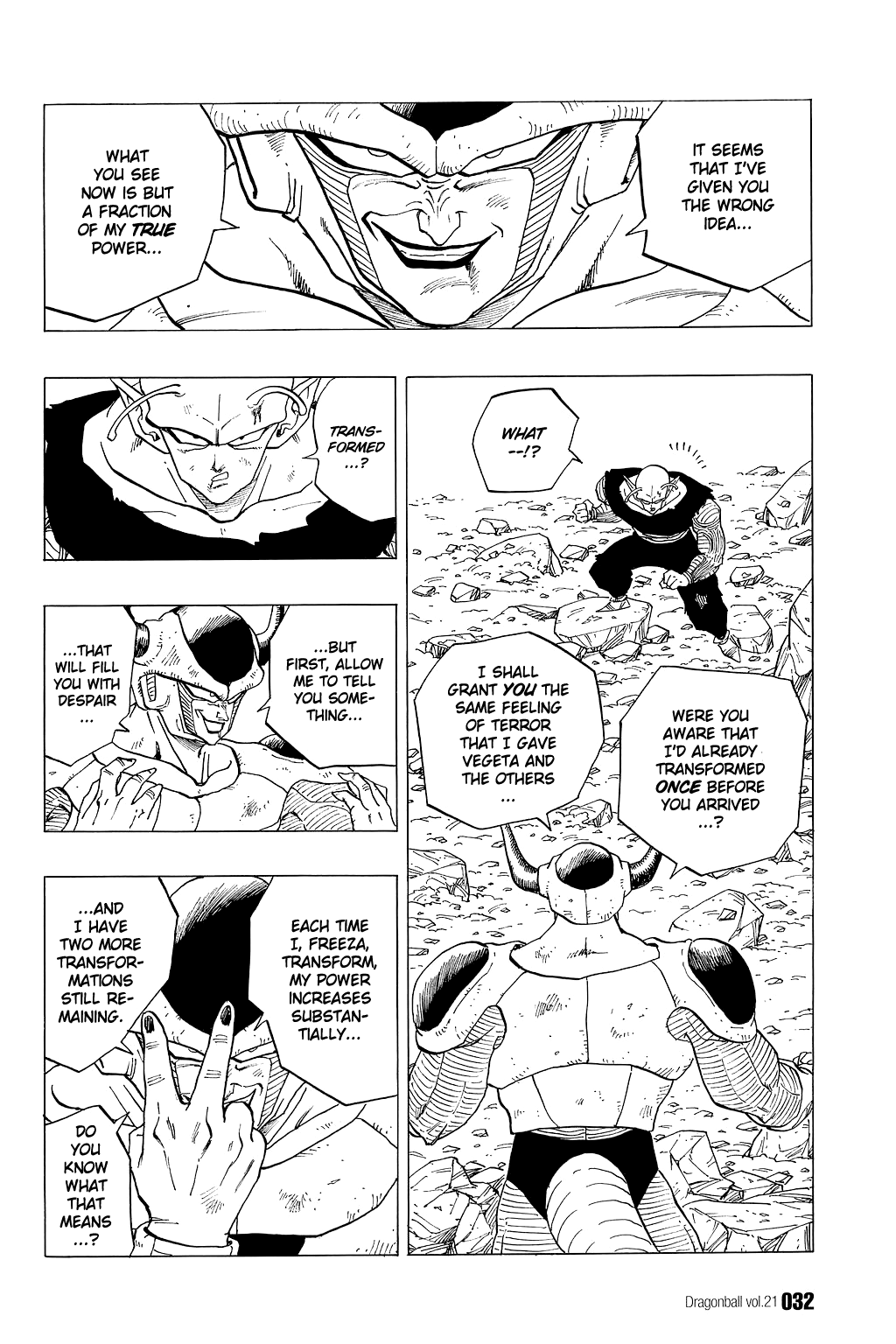 Dragon Ball Chapter 301 page 12 - Chapter 301: Freeza vs. Piccolo, Part 2