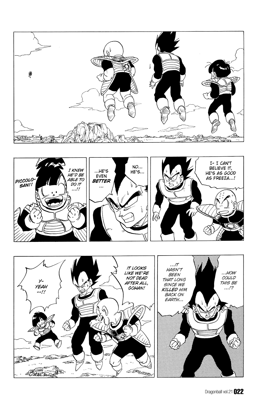 Dragon Ball Chapter 301 page 2 - Chapter 301: Freeza vs. Piccolo, Part 2