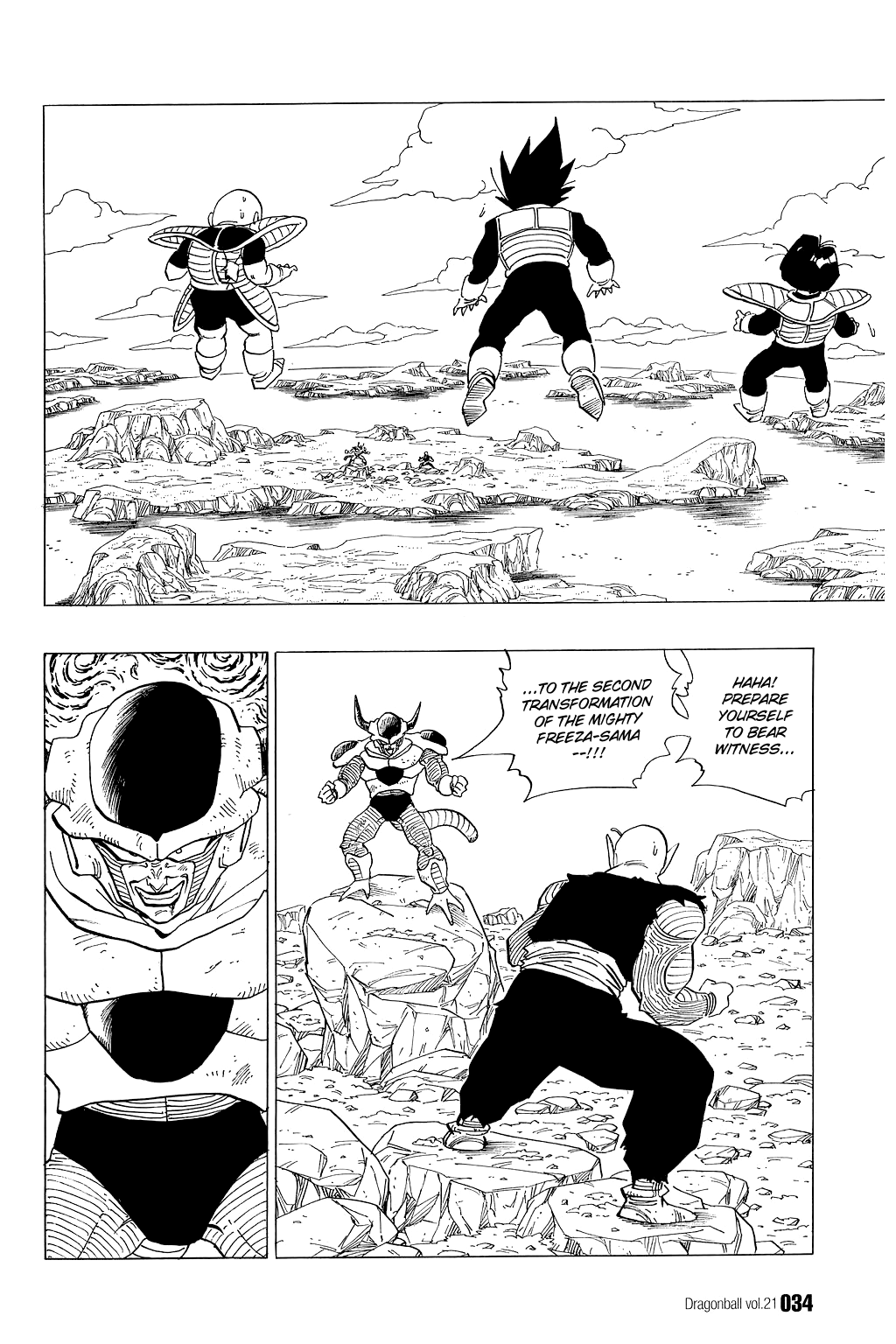 Dragon Ball Chapter 302 page 1 - Chapter 302: Freeza's Third Form