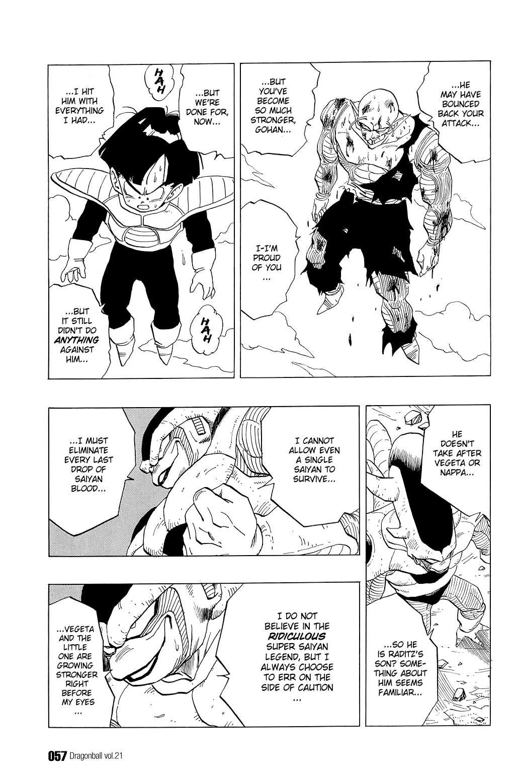 Dragon Ball Chapter 303 page 10 - Chapter 303: Vegeta's Ploy