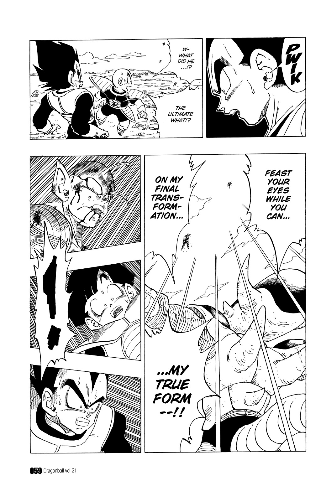 Dragon Ball Chapter 303 page 12 - Chapter 303: Vegeta's Ploy