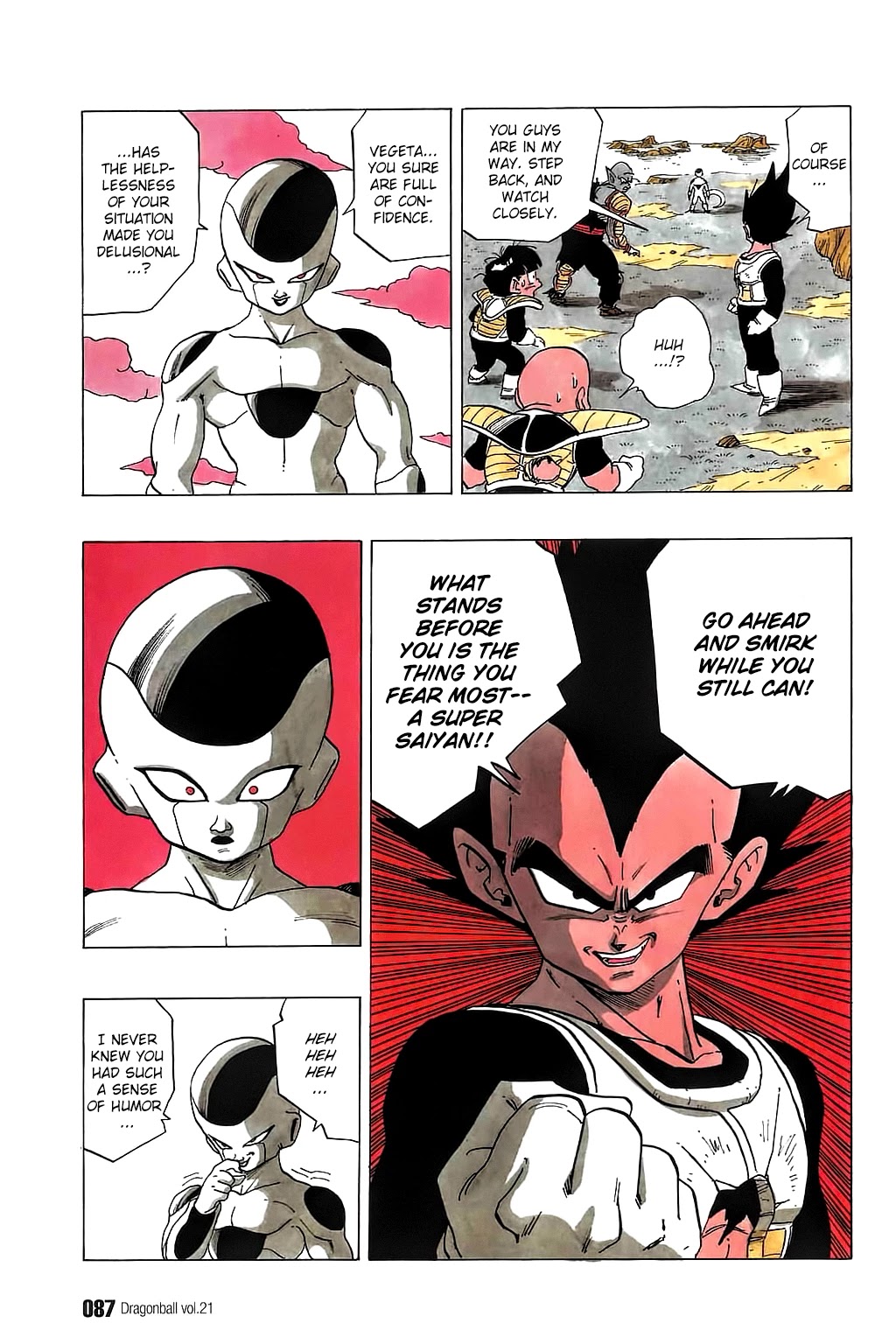 Dragon Ball Chapter 305 page 12 - Chapter 305: Will It Be Freeza? Or Vegeta?