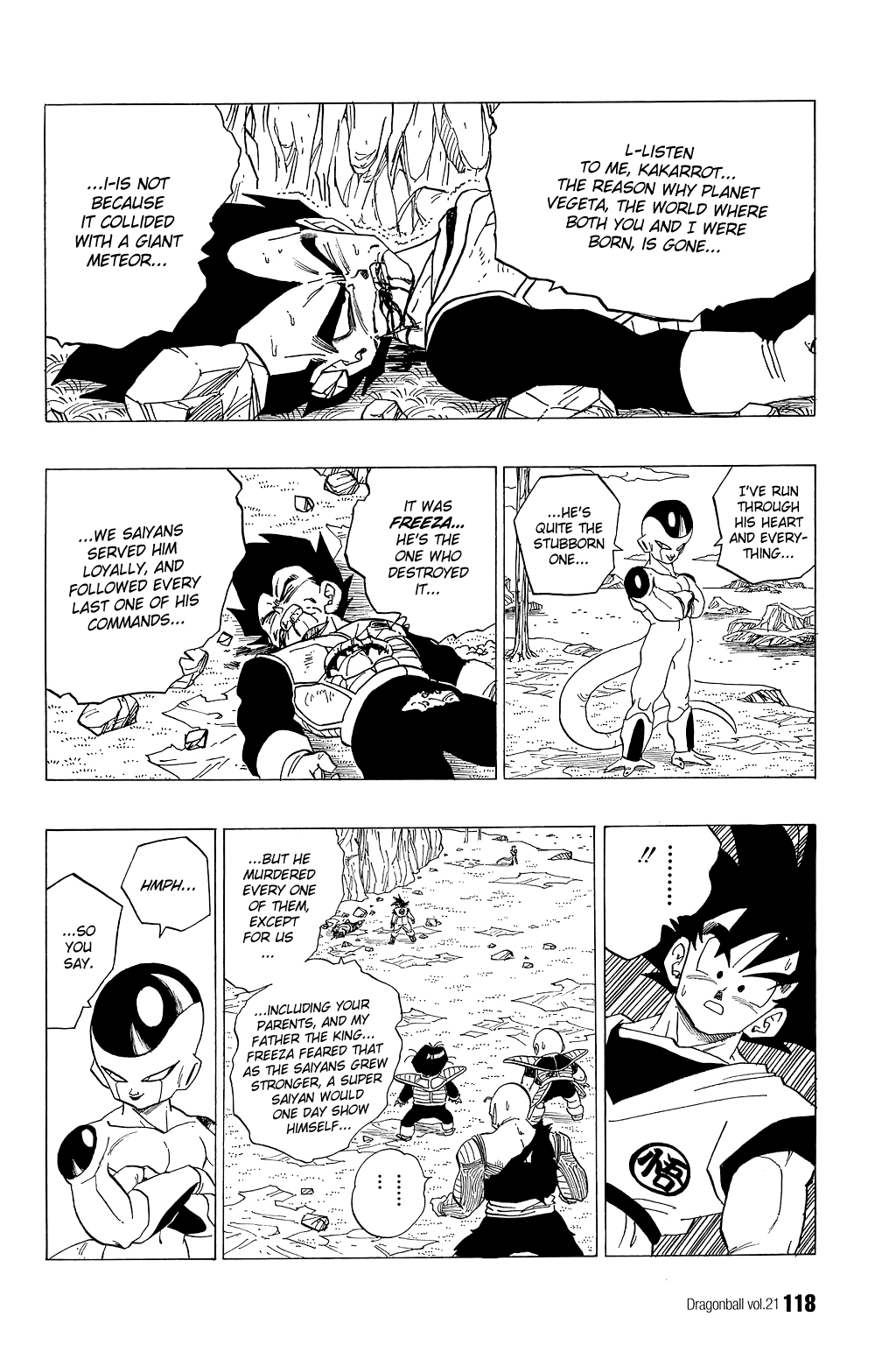 Dragon Ball Chapter 308 page 3 - Chapter 308: The Death of Vegeta