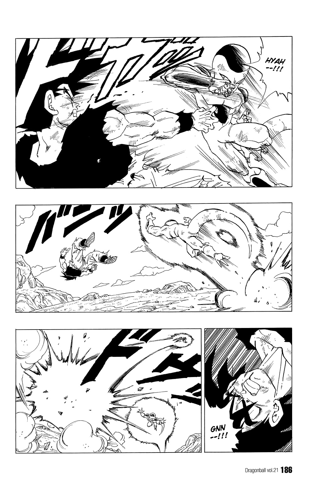 Dragon Ball Chapter 313 page 1 - Chapter 313: Kaiō-ken times 20!!!