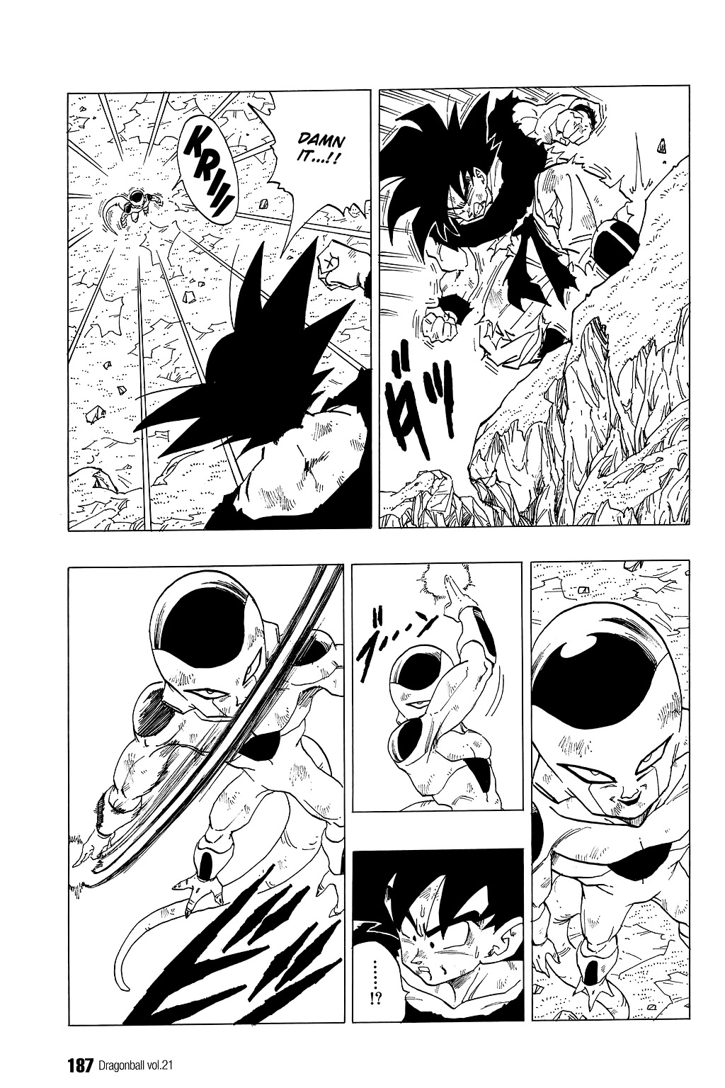 Dragon Ball Chapter 313 page 2 - Chapter 313: Kaiō-ken times 20!!!