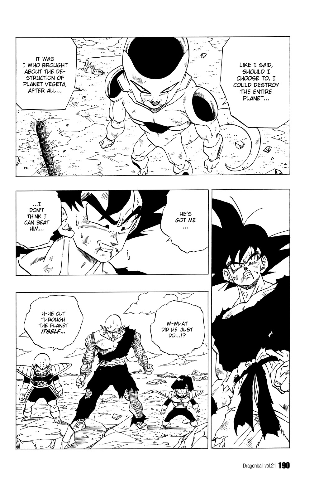 Dragon Ball Chapter 313 page 5 - Chapter 313: Kaiō-ken times 20!!!