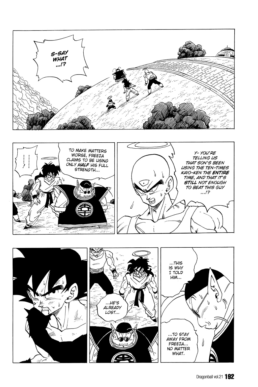 Dragon Ball Chapter 313 page 7 - Chapter 313: Kaiō-ken times 20!!!